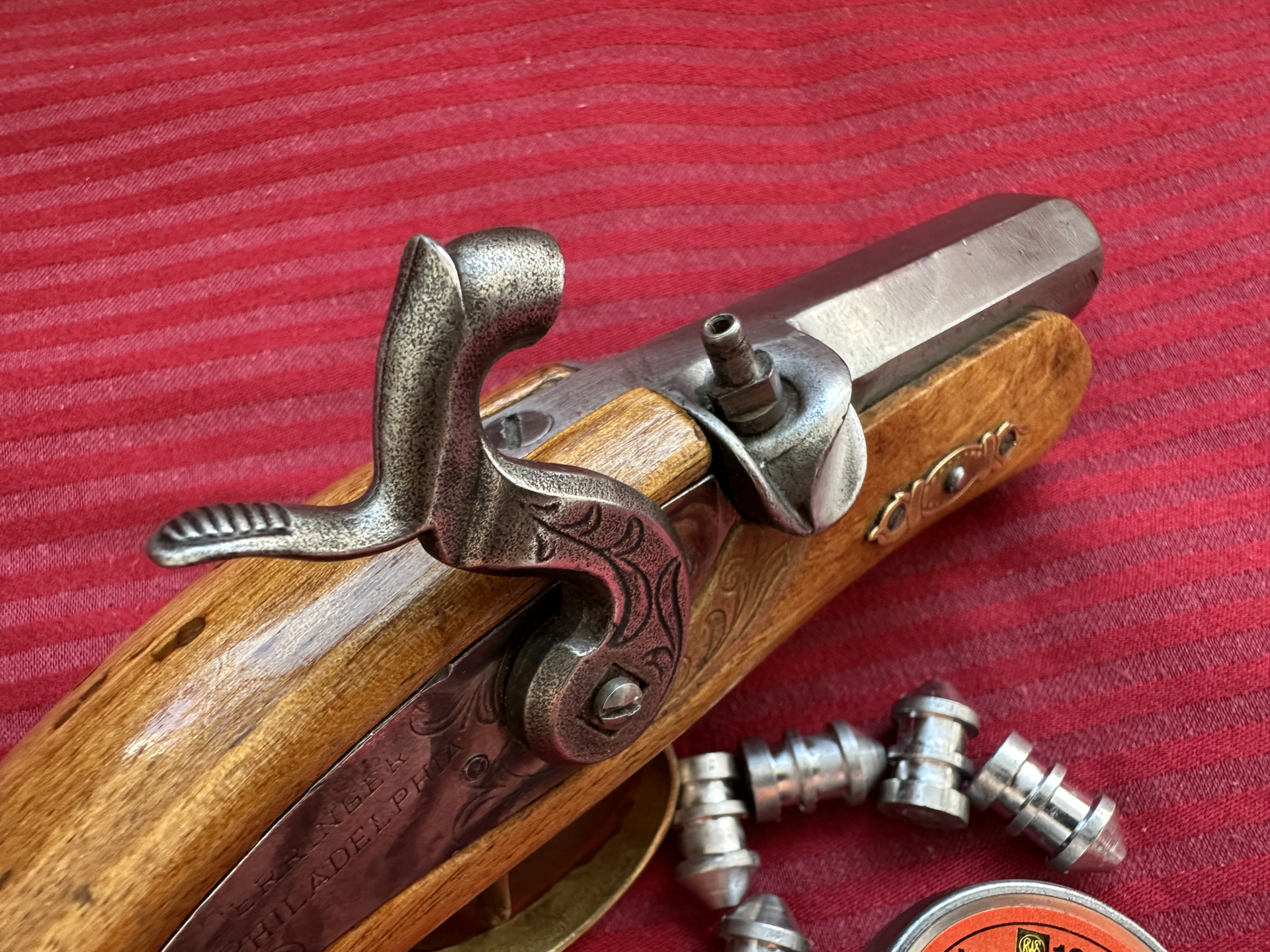 ==>AchtungKleiner Philadelphia Derringer für Verteidigung im großen Cal..45 sehr gut -Sammlerstück! – Bild 5