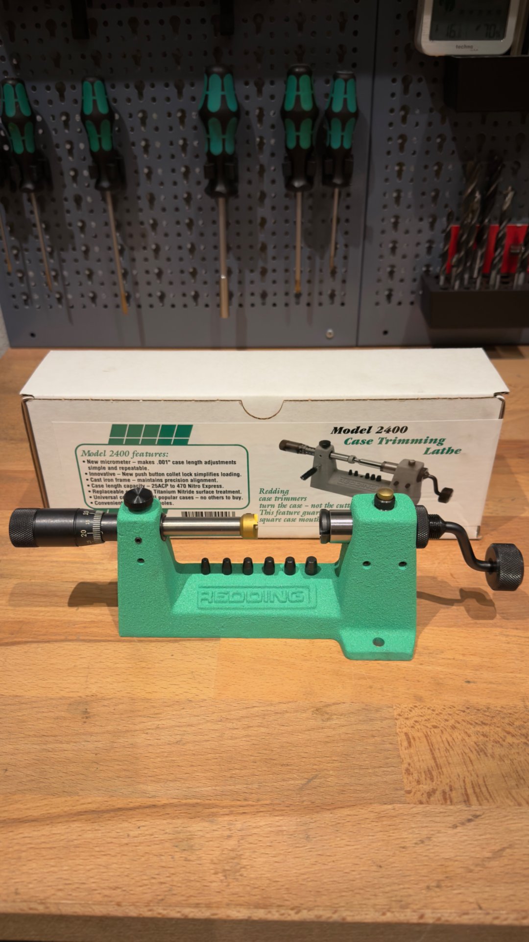 Redding Hülsentrimmer 2400 Match Precision (RD24000) – NEU & UNBENUTZT! – Bild 1
