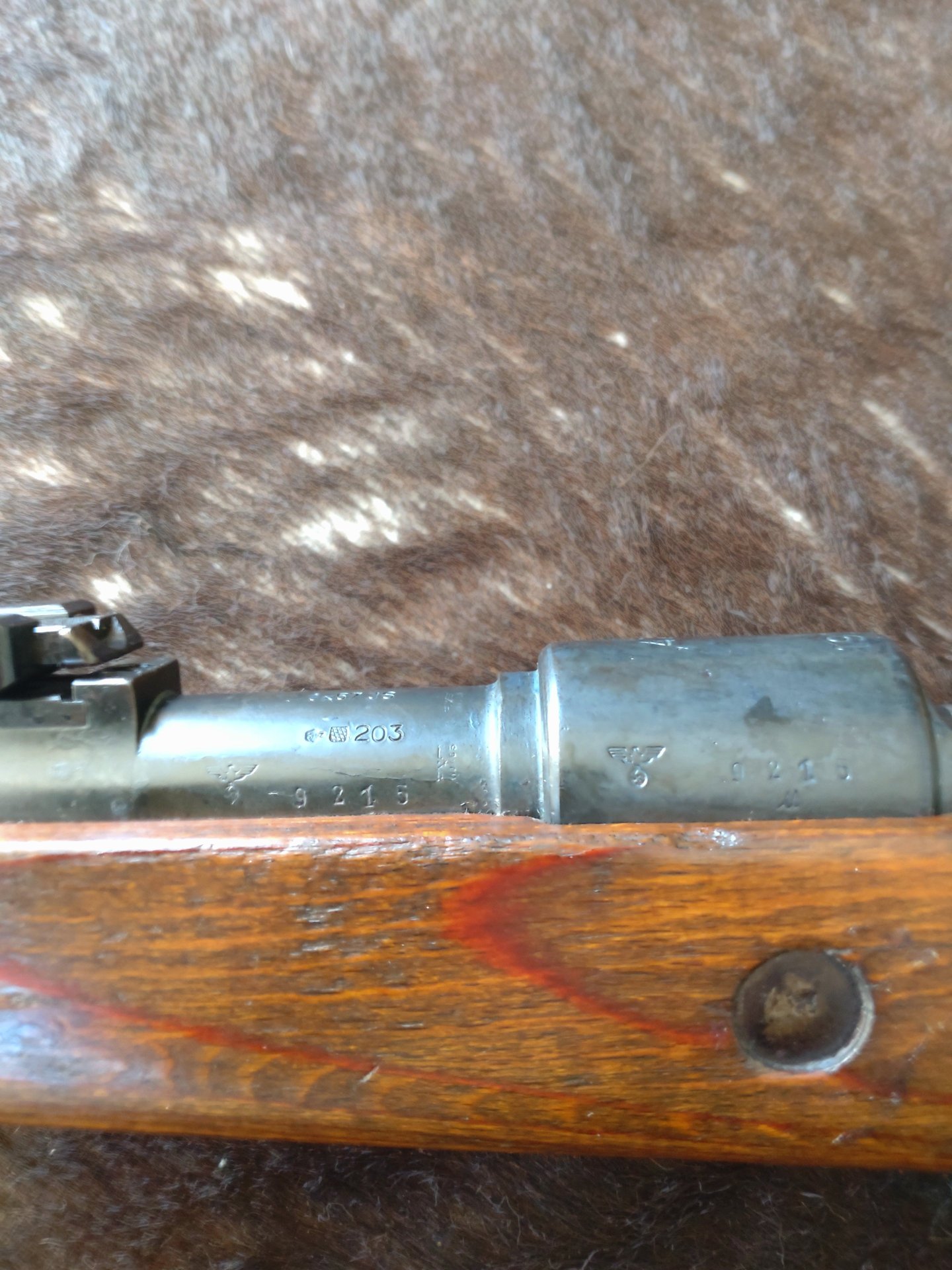 Karabiner K98 Mauser (42) 1938 Kein Gewehr 98 88 8*57 IS Sehr guter Zustand Nummerngleich – Bild 3