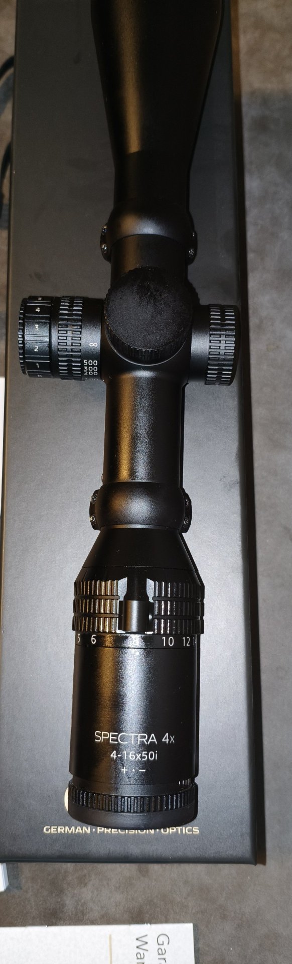 Zielfernrohr GPO 4-16x50i neuwertig mit Sauer Hexa Lock Montage (kein Zeiss, Swarovski, Meopta) – Bild 2