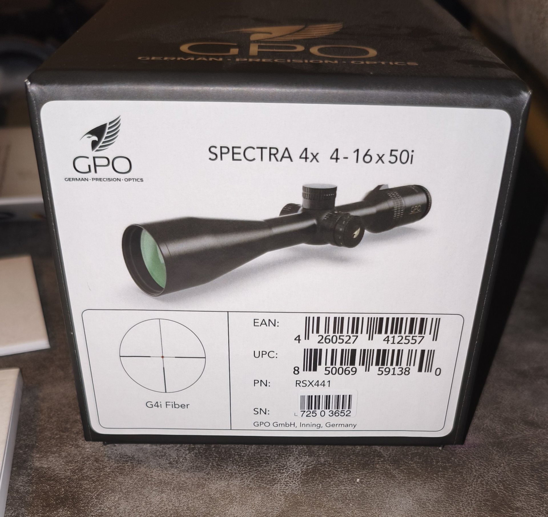 Zielfernrohr GPO 4-16x50i neuwertig mit Sauer Hexa Lock Montage (kein Zeiss, Swarovski, Meopta) – Bild 5