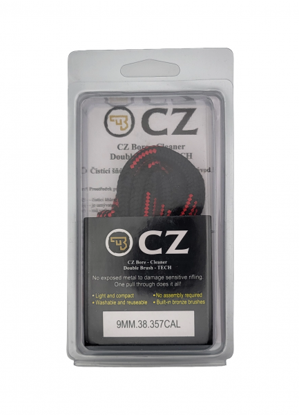 Original CZ Reinigungsschnur Bore-Cleaner Double Brush - TECH 9mm / .357 – Bild 1