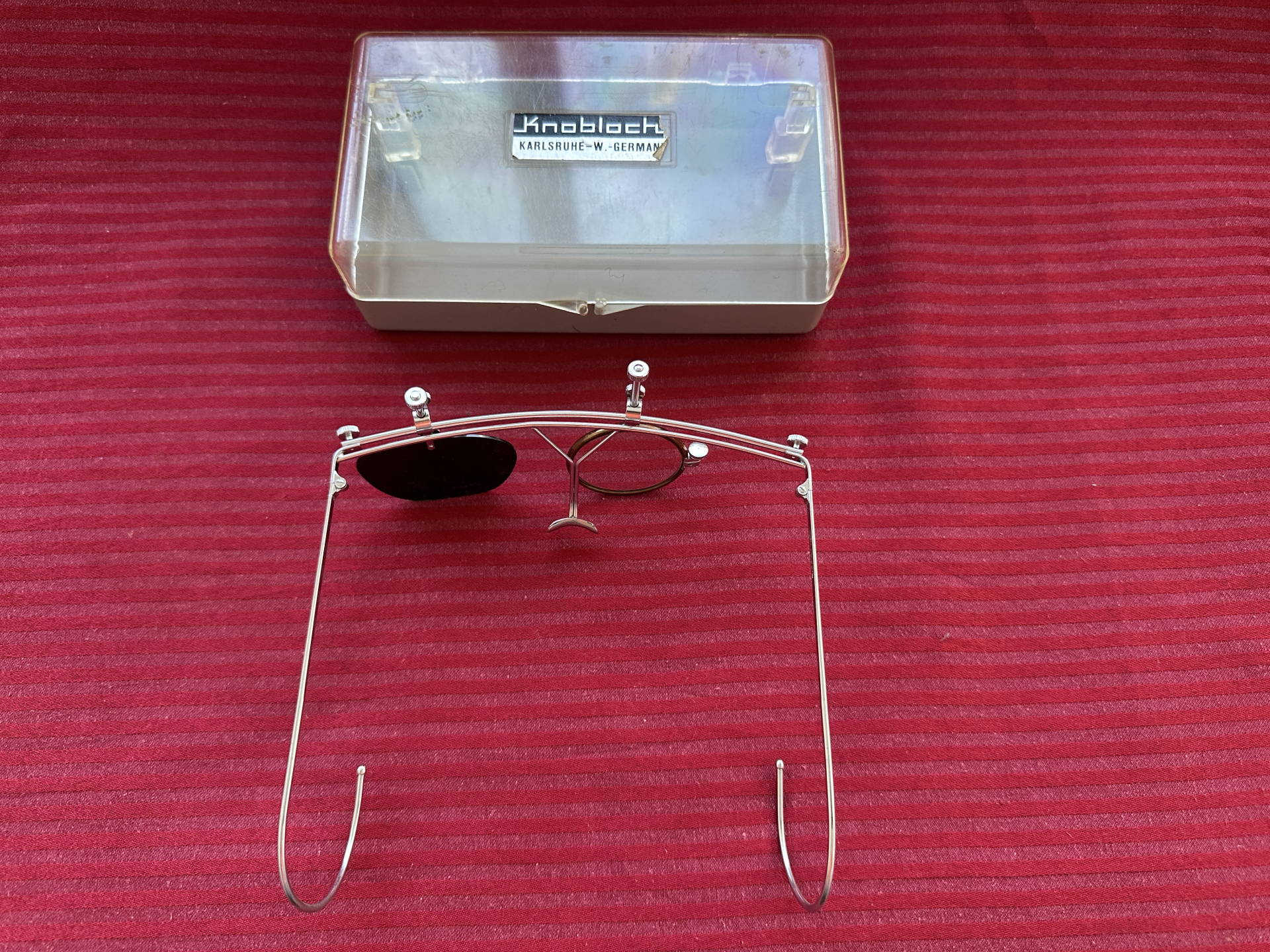==> Original Knobloch-Schiessbrille ! – Bild 1