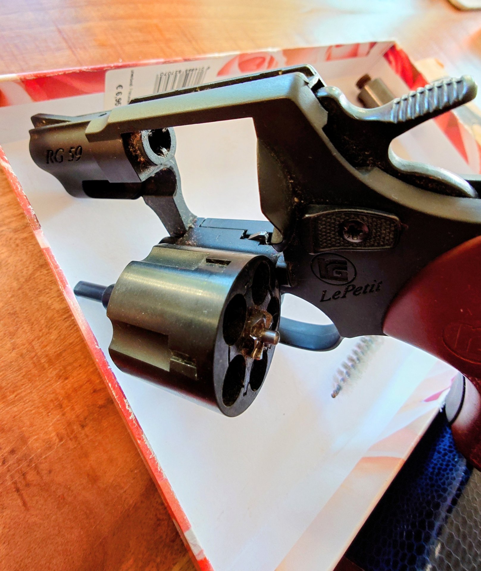 Röhm RG 59 „Le Petit“ Kal. 9mm R. Knall – Komplettset in OVP (Alte Röhm-Qualität!) – Bild 4