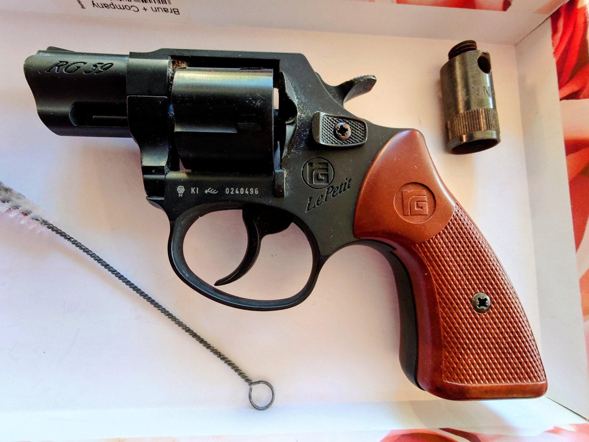 Röhm RG 59 „Le Petit“ Kal. 9mm R. Knall – Komplettset in OVP (Alte Röhm-Qualität!) – Bild 2