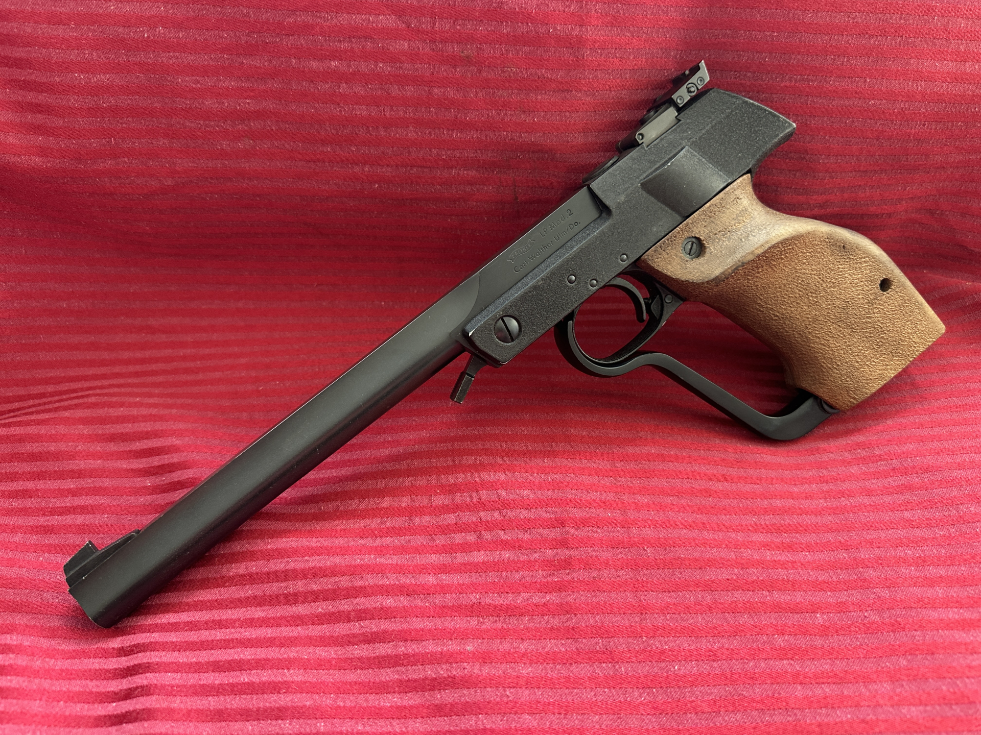 ==> Sammler Achtung !Walther LP2 -Cal.4.5mm Match-sehr gut erhalten 1A Rarität so gesucht Original ! – Bild 1