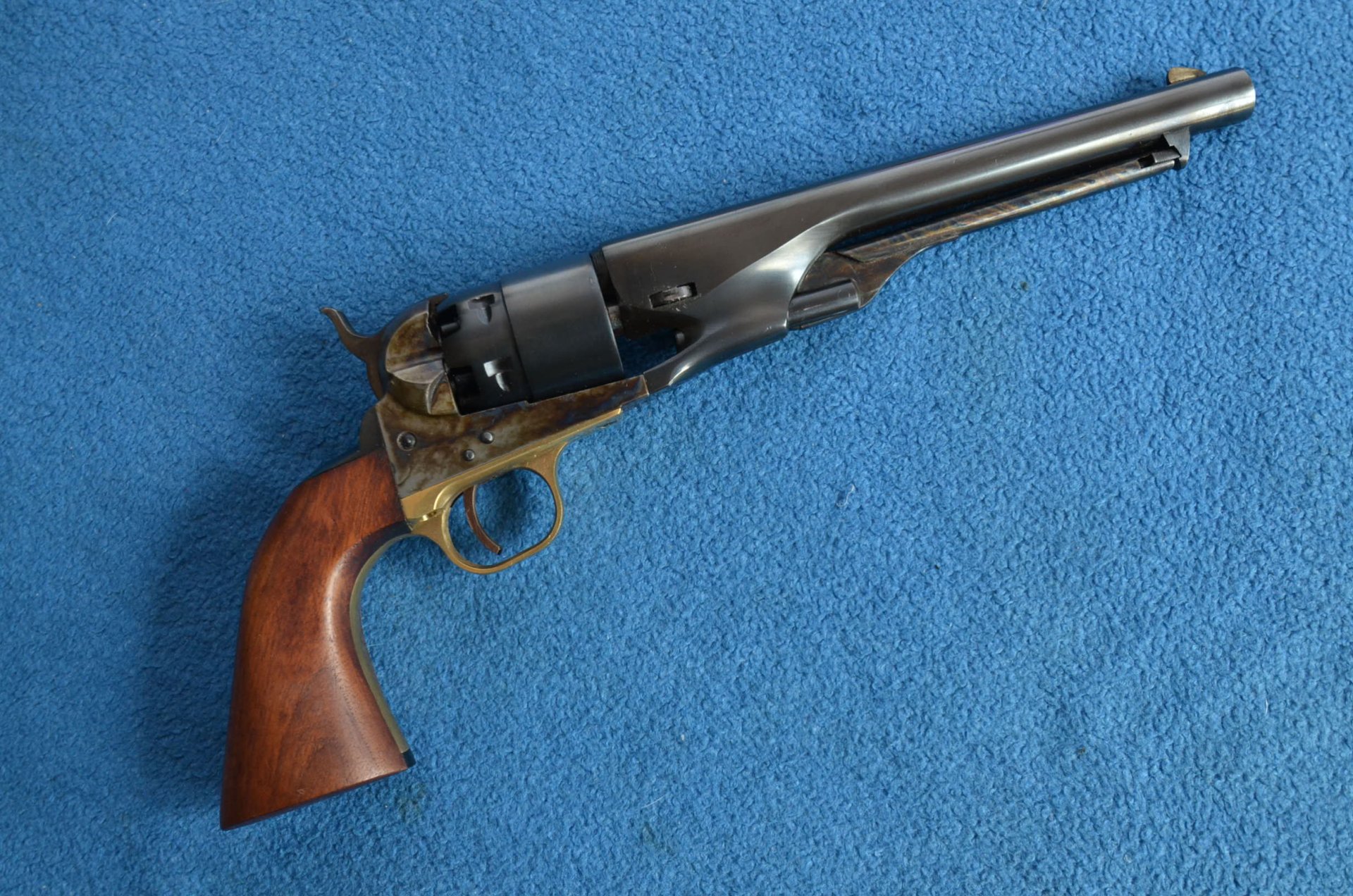SEHR SCHÖNER VORDERLADER REVOLVER CENTAURE CENTENNIAL 1960 NEW MODEL ARMY .44 -13- – Bild 1