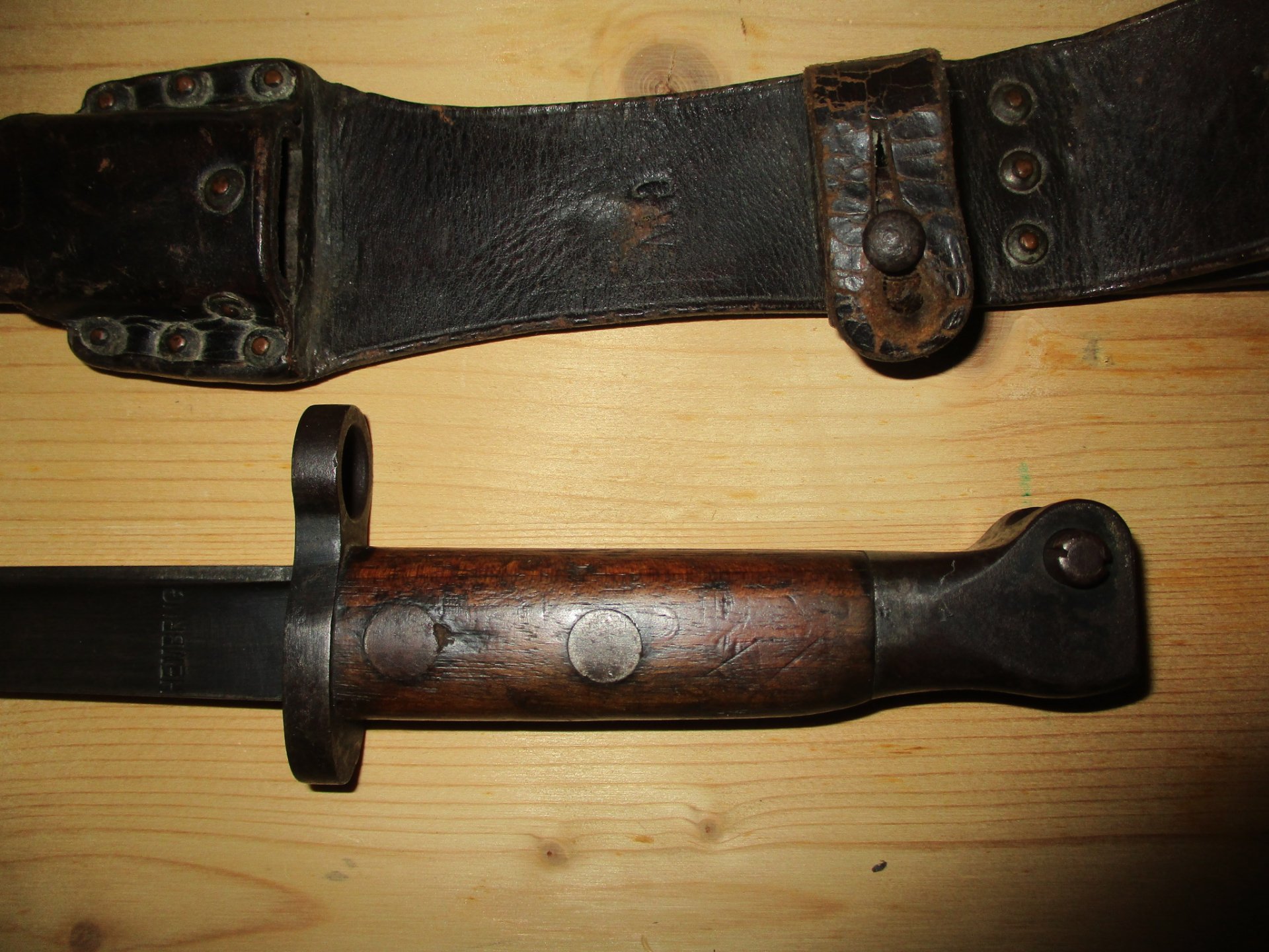 Bajonett Niederlande M 1895 HEMBRUG Bestzustand – Bild 5