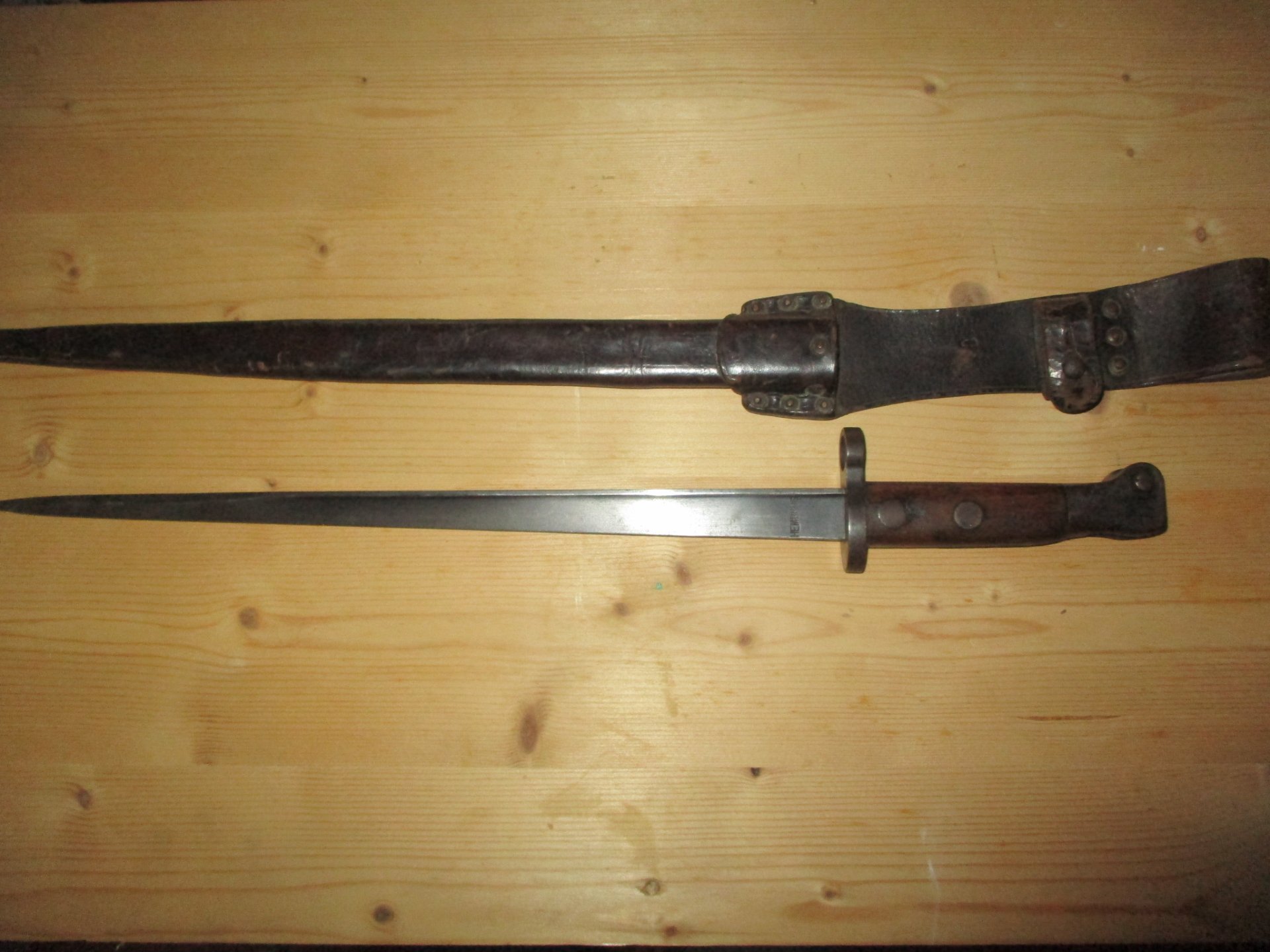 Bajonett Niederlande M 1895 HEMBRUG Bestzustand – Bild 6