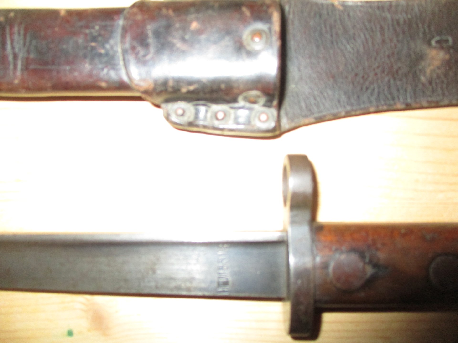 Bajonett Niederlande M 1895 HEMBRUG Bestzustand – Bild 3