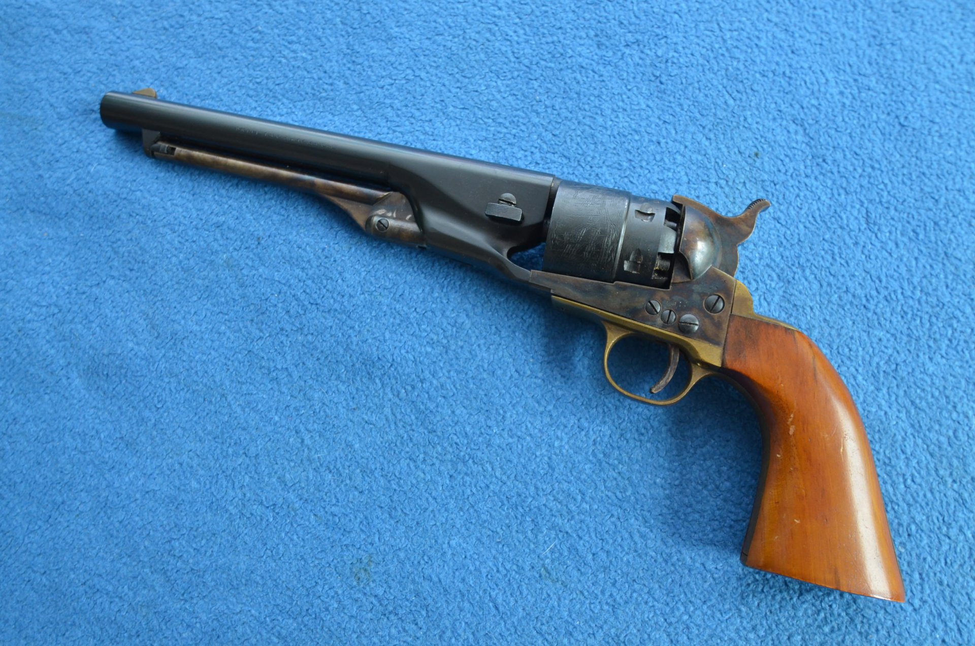 SEHR SCHÖNER VORDERLADER REVOLVER ARMI SAN PAOLO 1860 ARMY .44 -53- – Bild 1
