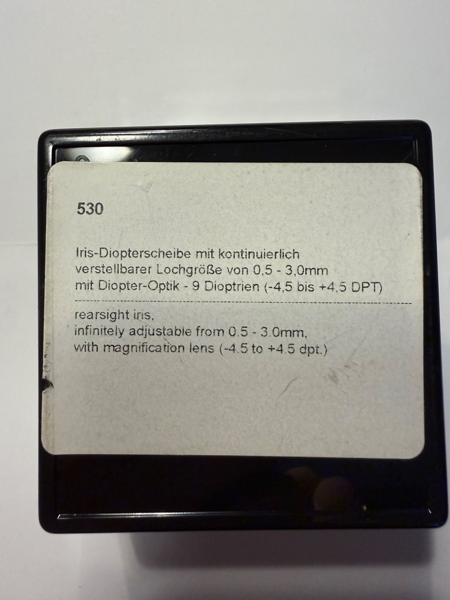 Irisblende mit Optik von Gehmann – Bild 3