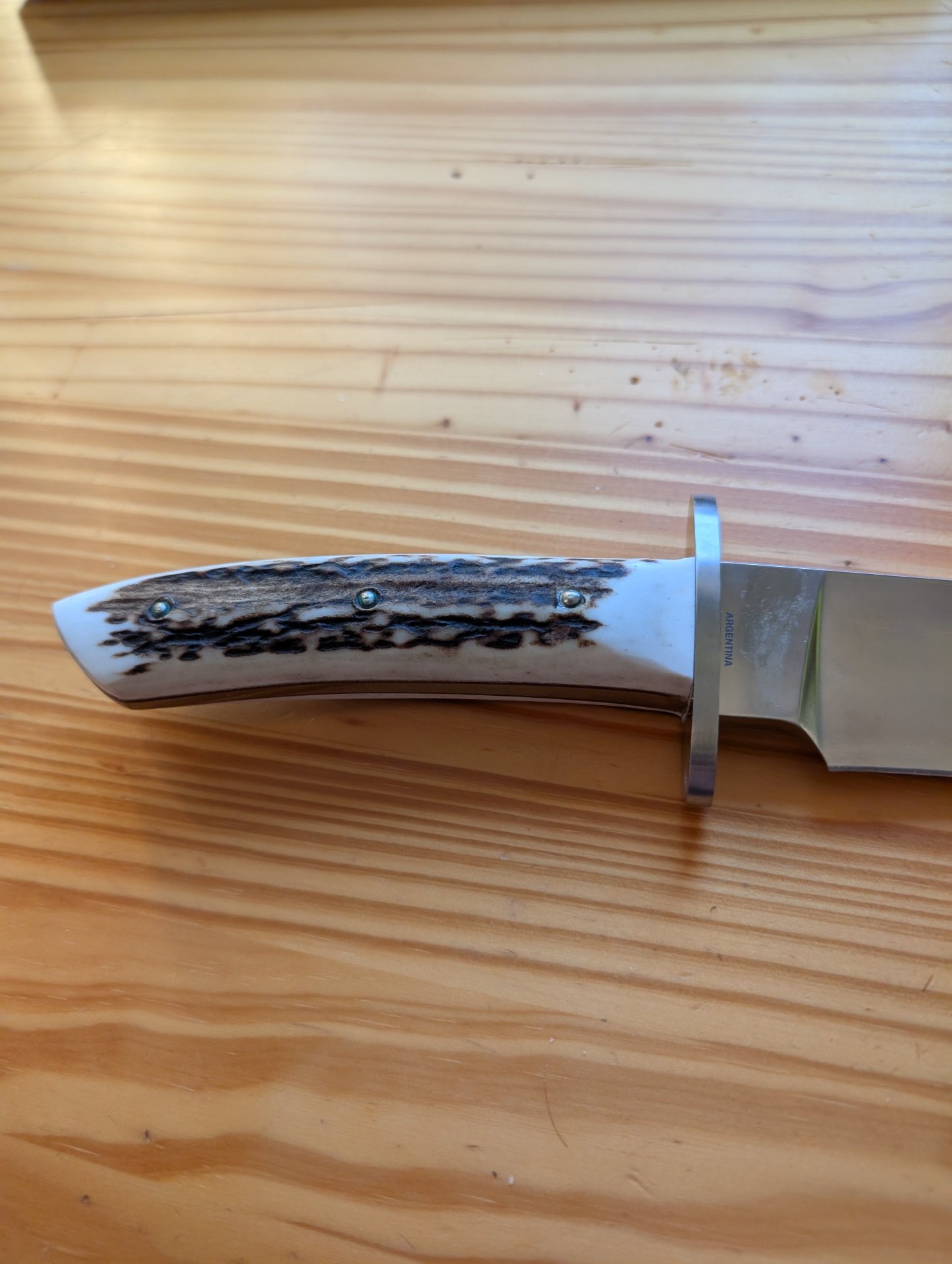 Böker Arbolito Hunter Stag Hirschhorn Jagdmesser (Böhler N695) – Neuwertig in OVP – Bild 6