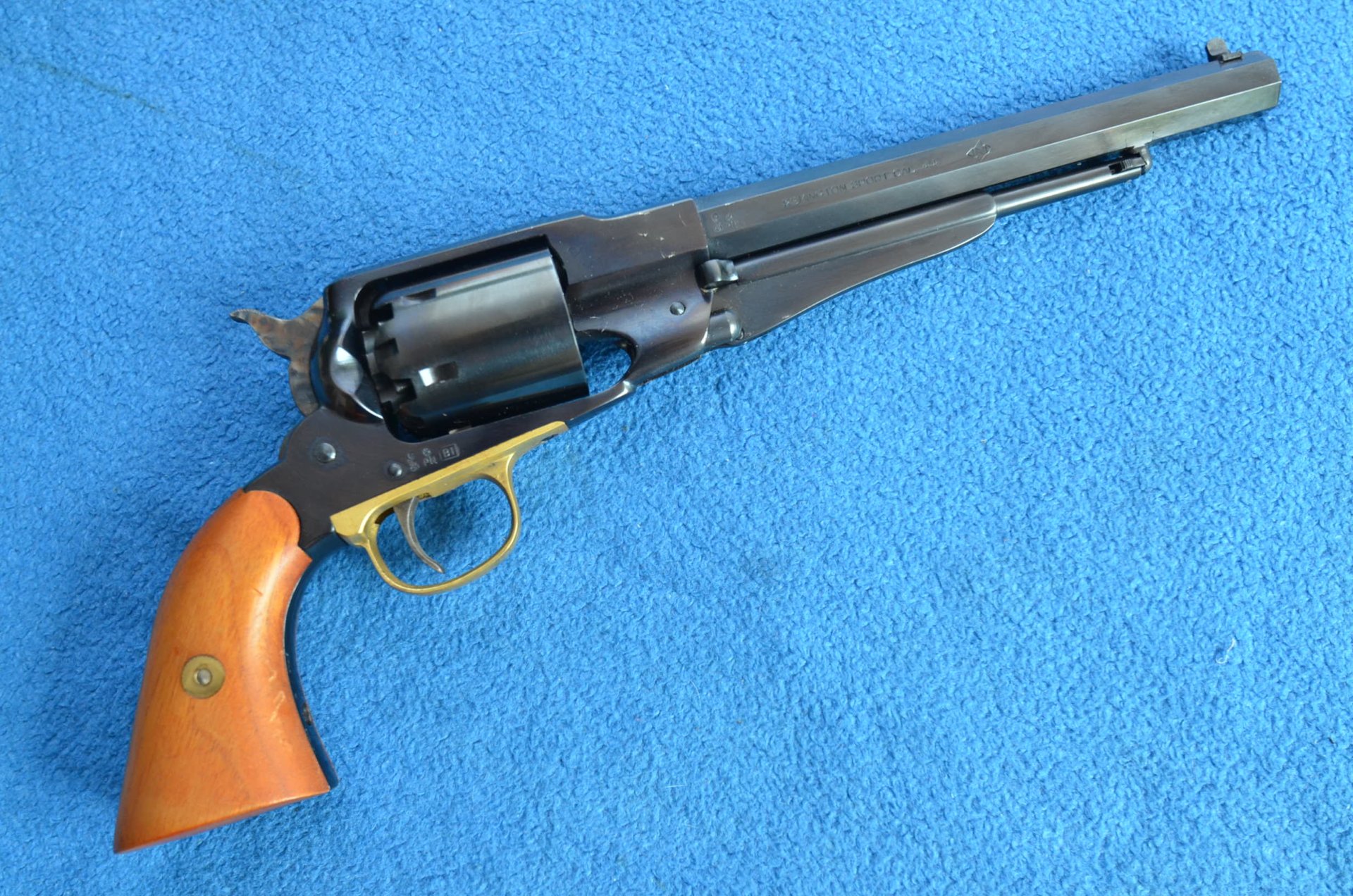 SEHR SCHÖNER VORDERLADER REVOLVER EUROARMS OF AMERICA REMINGTON SPORT .44 -11- – Bild 1