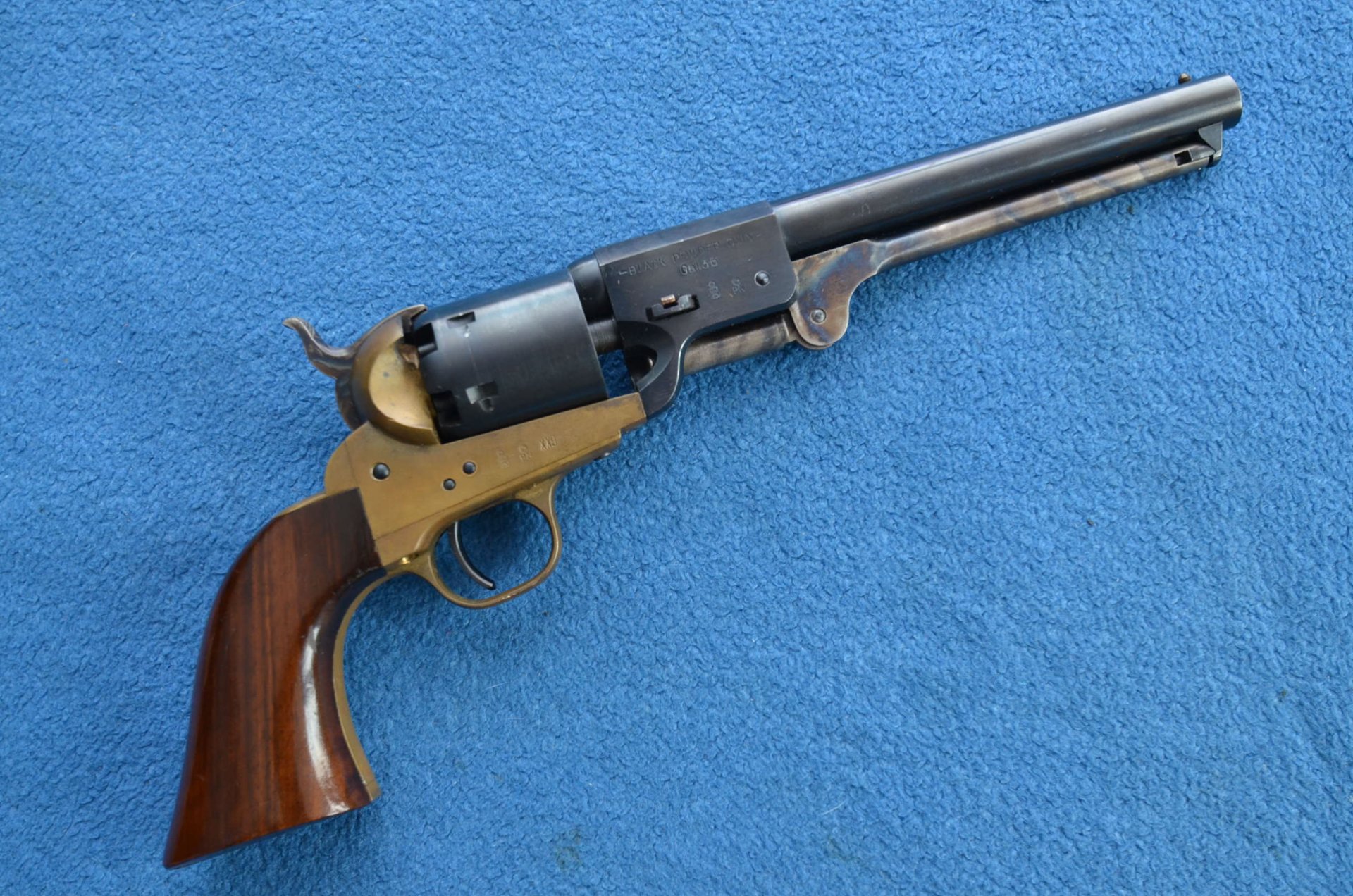 SCHÖNER VORDERLADER REVOLVER NAVY ARMS 1861 .36 – Bild 1