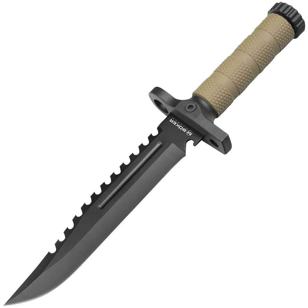 Magnum by Böker M-Spec Survival Messer 20 cm Klinge Scheide Kompass Feuerstarter – Bild 1