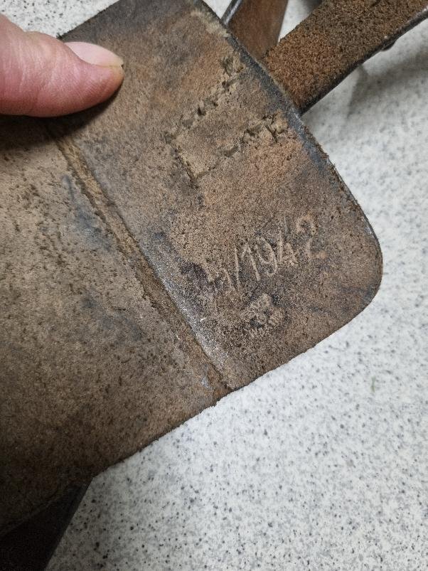 Ledertasche Gewehrgranatgerät mit Trageriemen aus Leder K98 – Bild 4