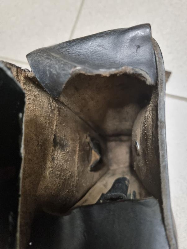 Ledertasche Gewehrgranatgerät mit Trageriemen aus Leder K98 – Bild 5