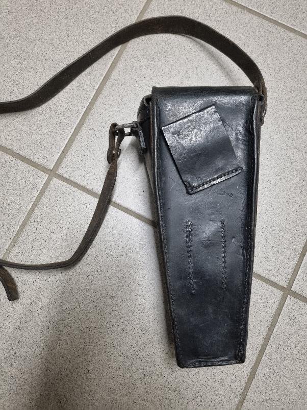 Ledertasche Gewehrgranatgerät mit Trageriemen aus Leder K98 – Bild 2