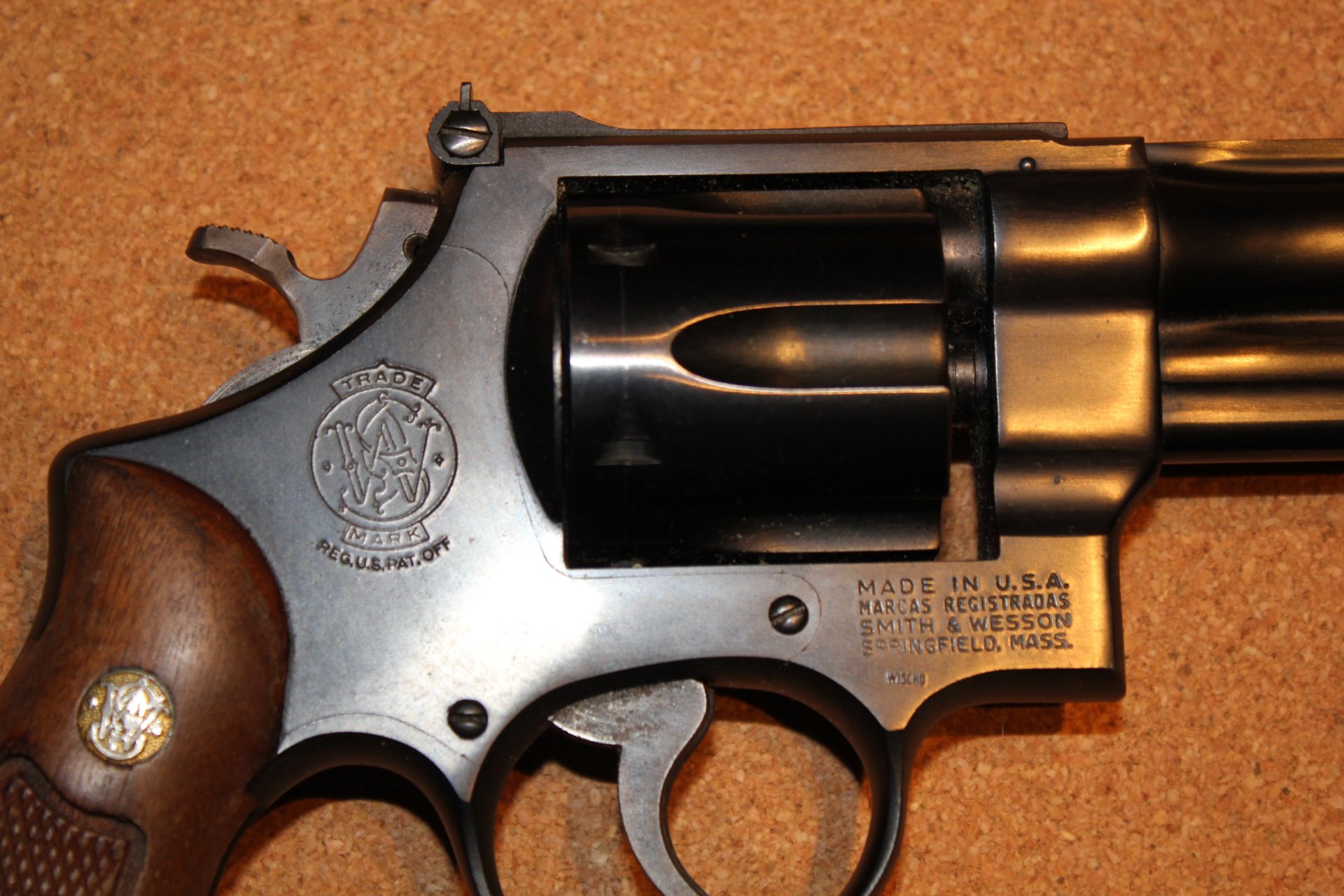 Smith & Wesson, Highway Patrol, Mod. 28, cal .357 Magnum, 6'' Lauf – Bild 3