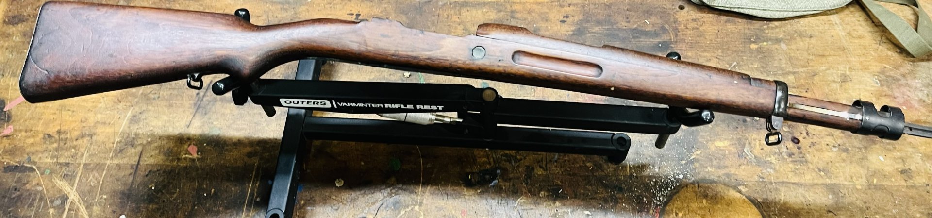 sehr schöner dunkler MAUSER 98k Schaft in Top Zustand vermtl. Wehrmacht – Bild 1