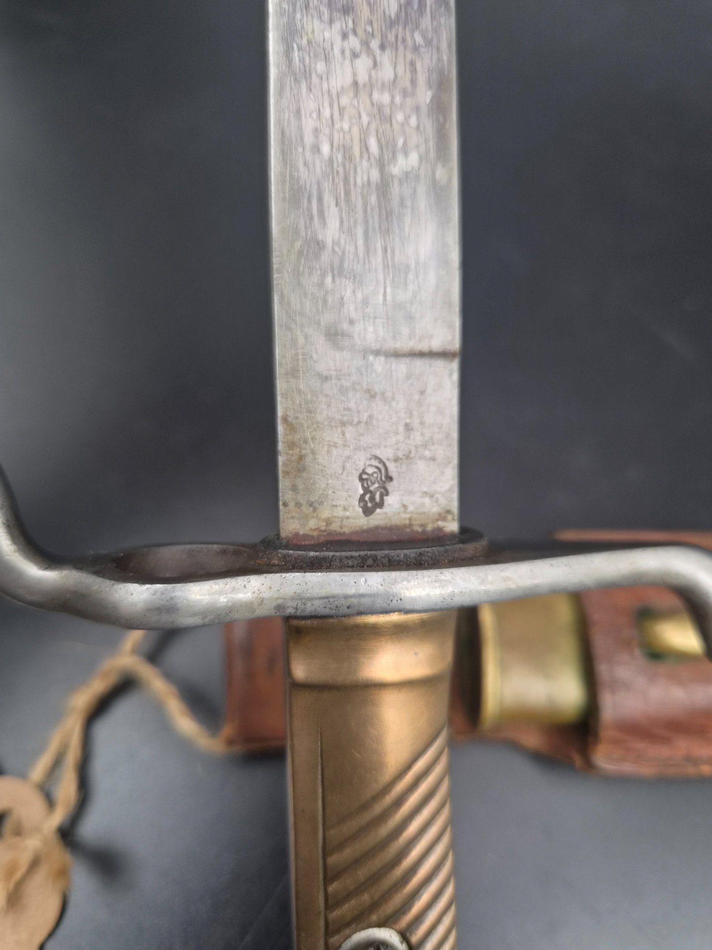 Preussen Bajonett M 1871 mit Scheide - Privat Stück – Bild 5