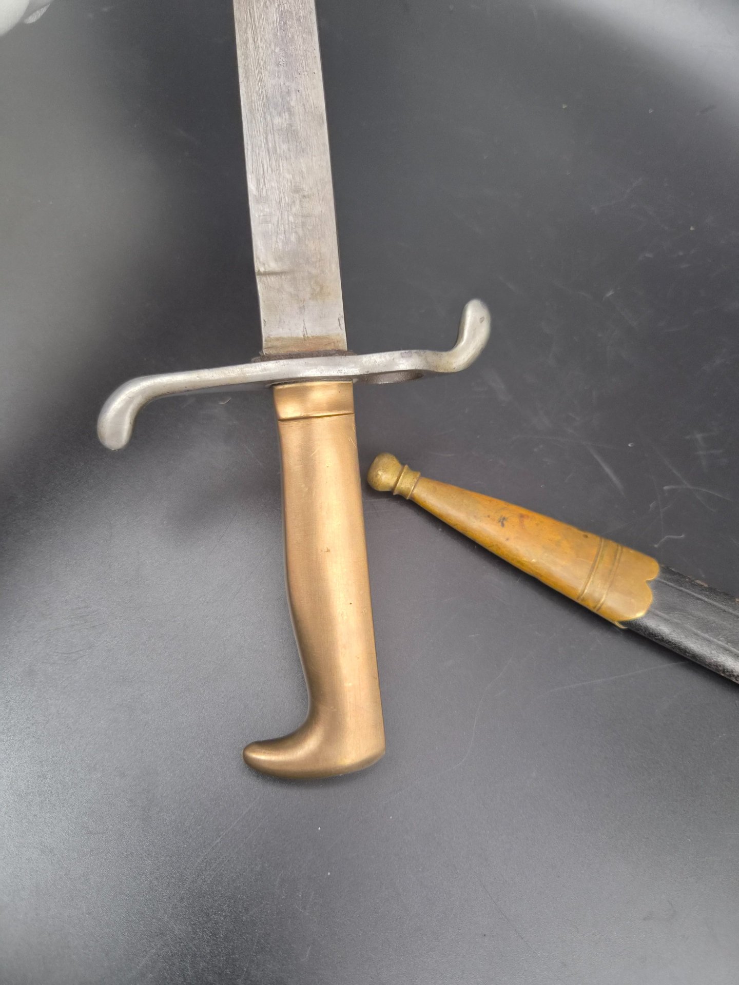 Preussen Bajonett M 1871 mit Scheide - Privat Stück – Bild 6