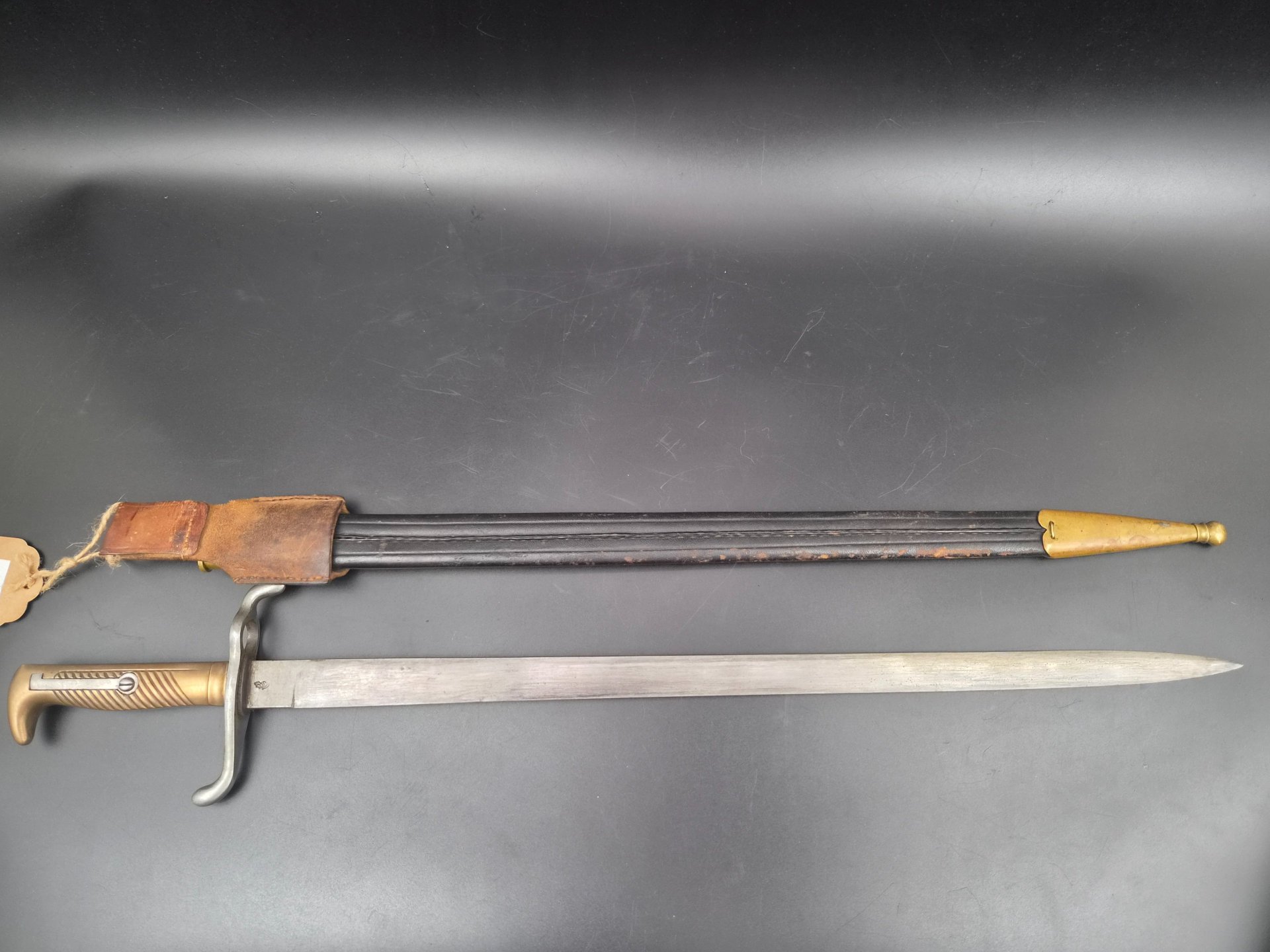 Preussen Bajonett M 1871 mit Scheide - Privat Stück – Bild 3