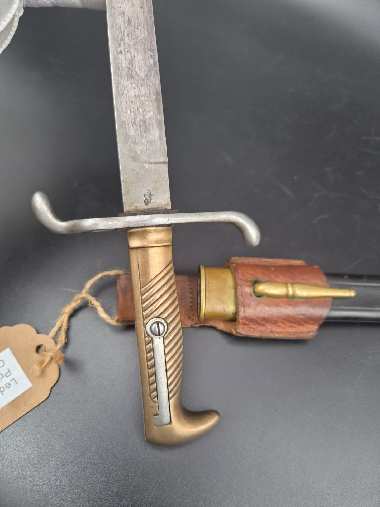 Preussen Bajonett M 1871 mit Scheide - Privat Stück – Bild 4