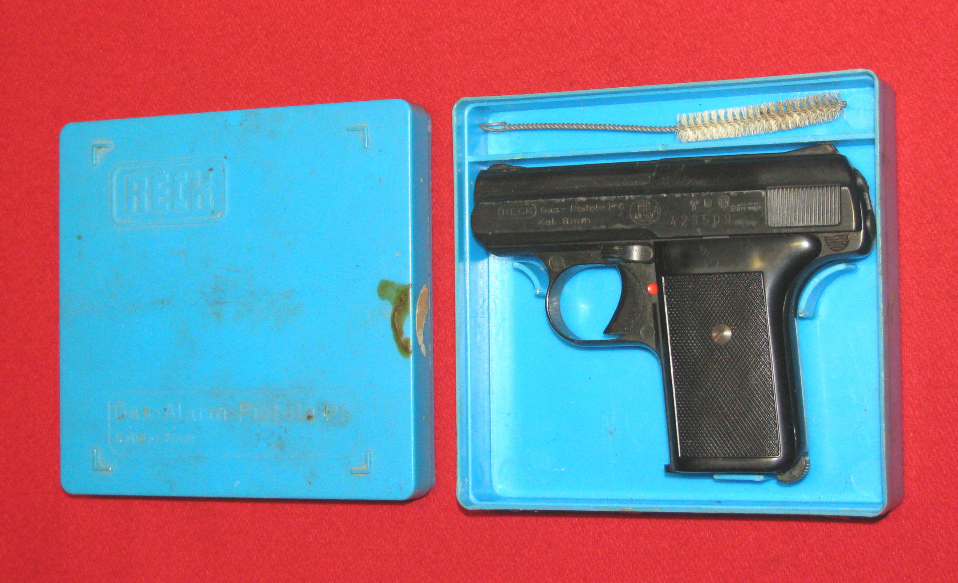 RECK Schreckschuss- Pistole, eine RECK P6 mit der PTB 48 - 69 A in Kal. 8mm – Bild 2