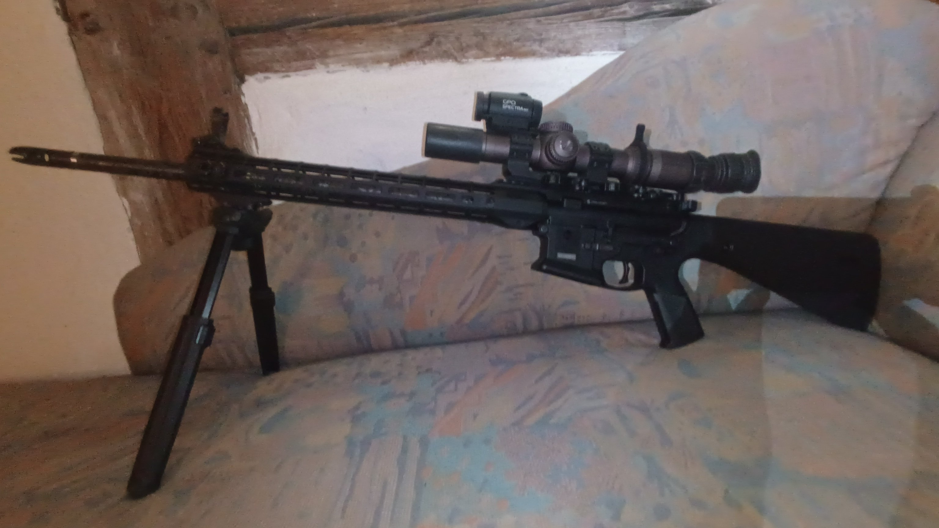 Custom AR15 Typ! Schreiterer PHX15, 2,9kg!, 20"Carbonlauf, .223 Remington, WWSD Lower – Bild 1