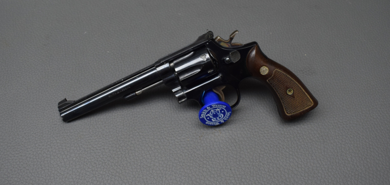 Revolver Smith & Wesson Mod. 17-1, Kaliber 22lr, 6", sehr gut – Bild 1