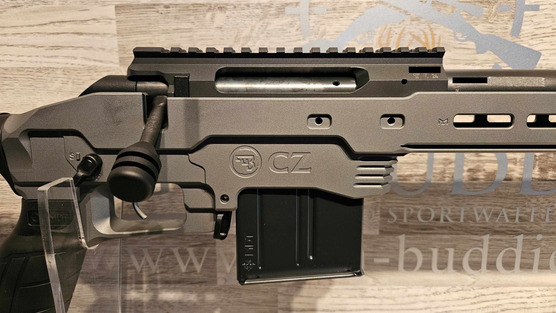 Neuware vom Fachhandel - Matchbüchse CZ 600+ MDT Grey Kal. .308Win. - Top-Sonderpreis!!! – Bild 4