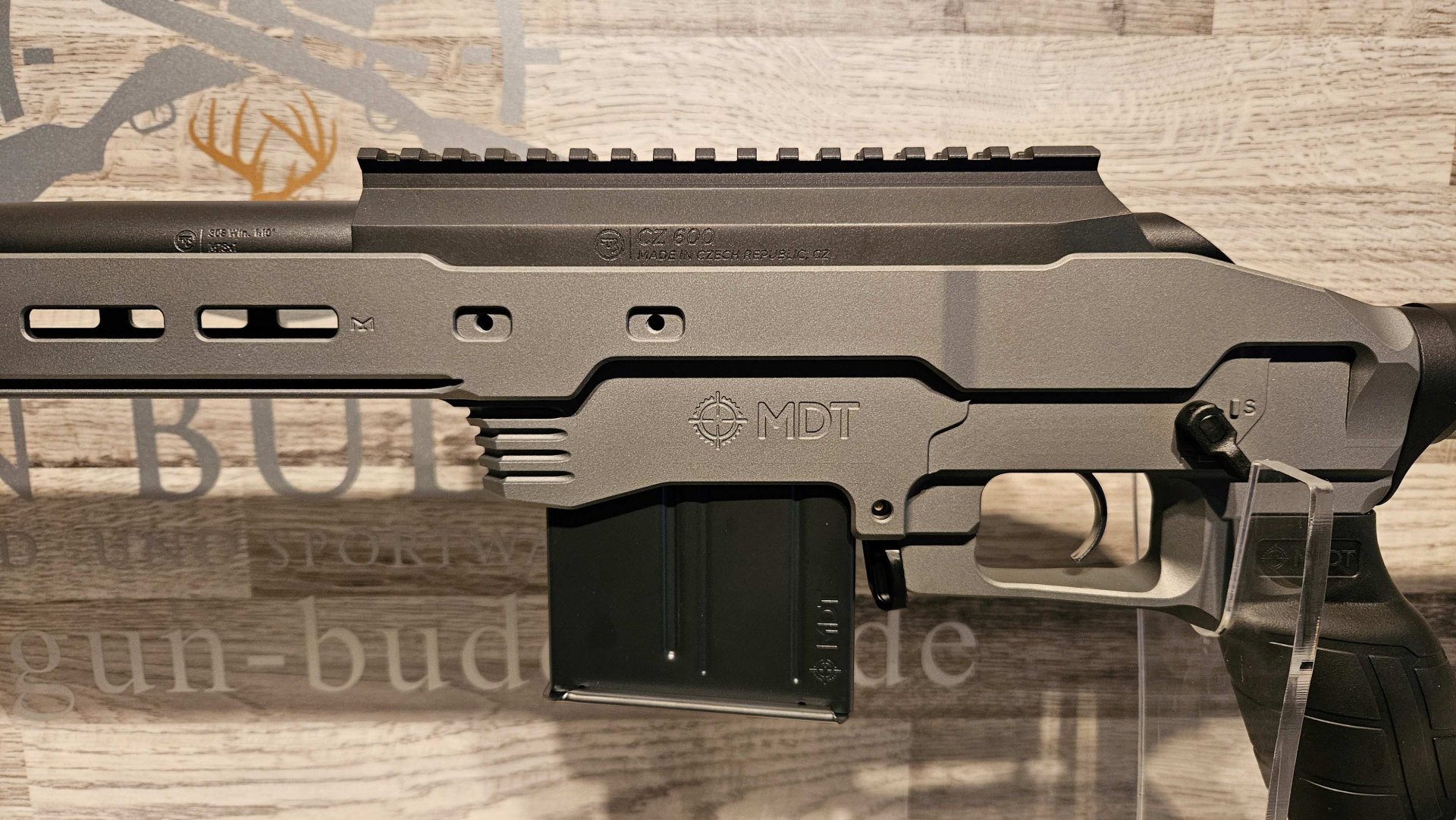 Neuware vom Fachhandel - Matchbüchse CZ 600+ MDT Grey Kal. .308Win. - Top-Sonderpreis!!! – Bild 6