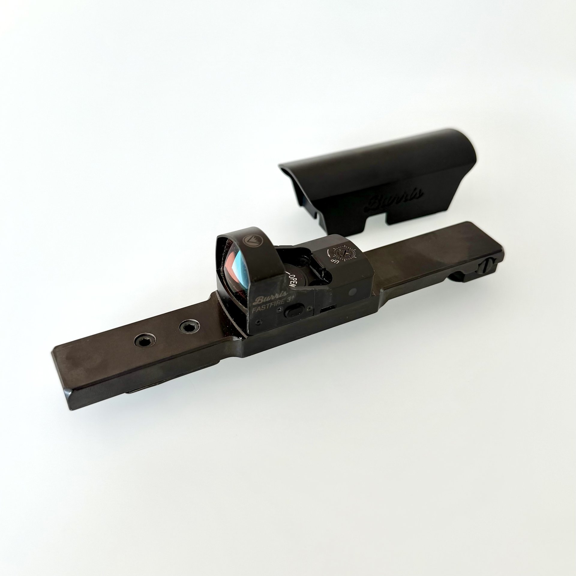 Burris FastFire 3 – 3 MOA Rotpunkt mit EAW-Brücke für EAW-Schwenkmontage – Bild 1