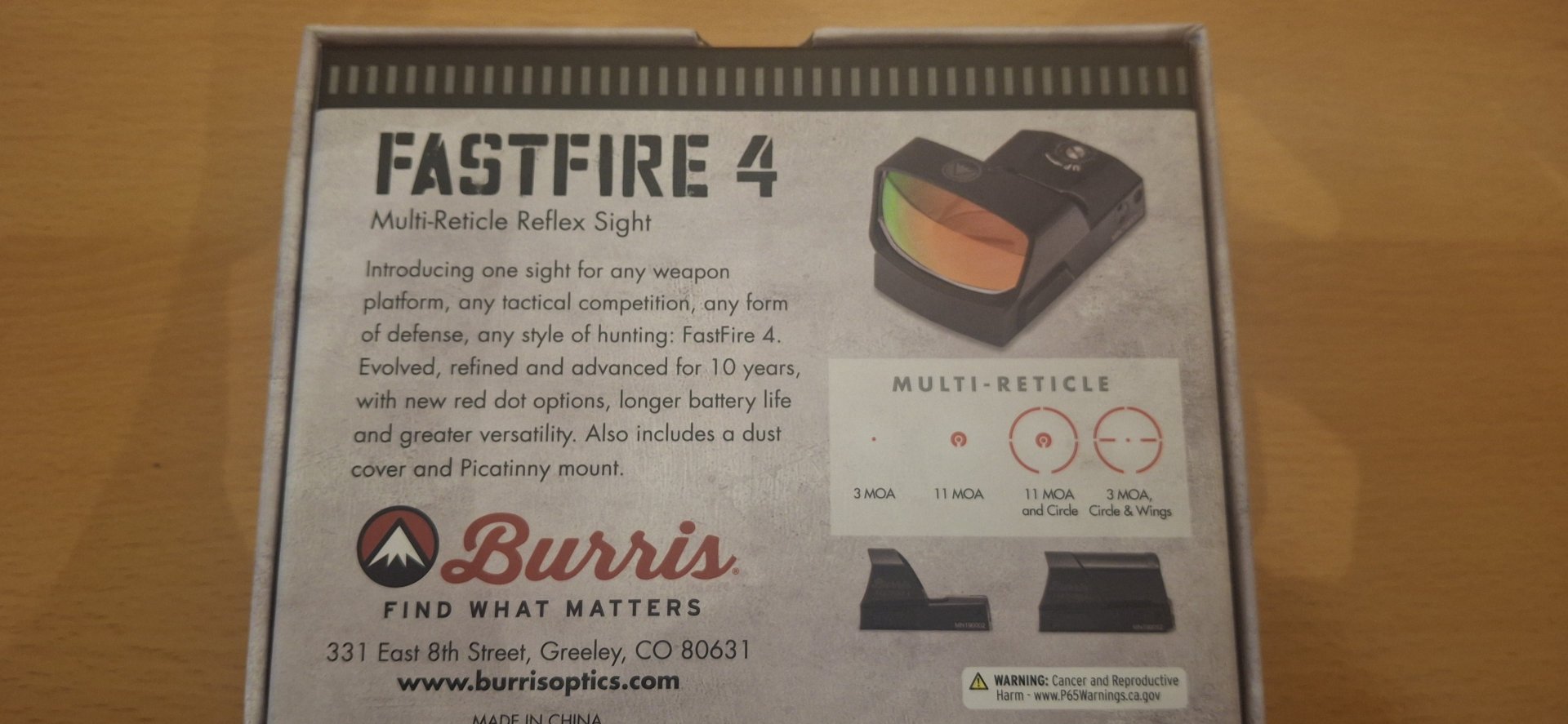 Burris Fastfire 4 – Bild 2