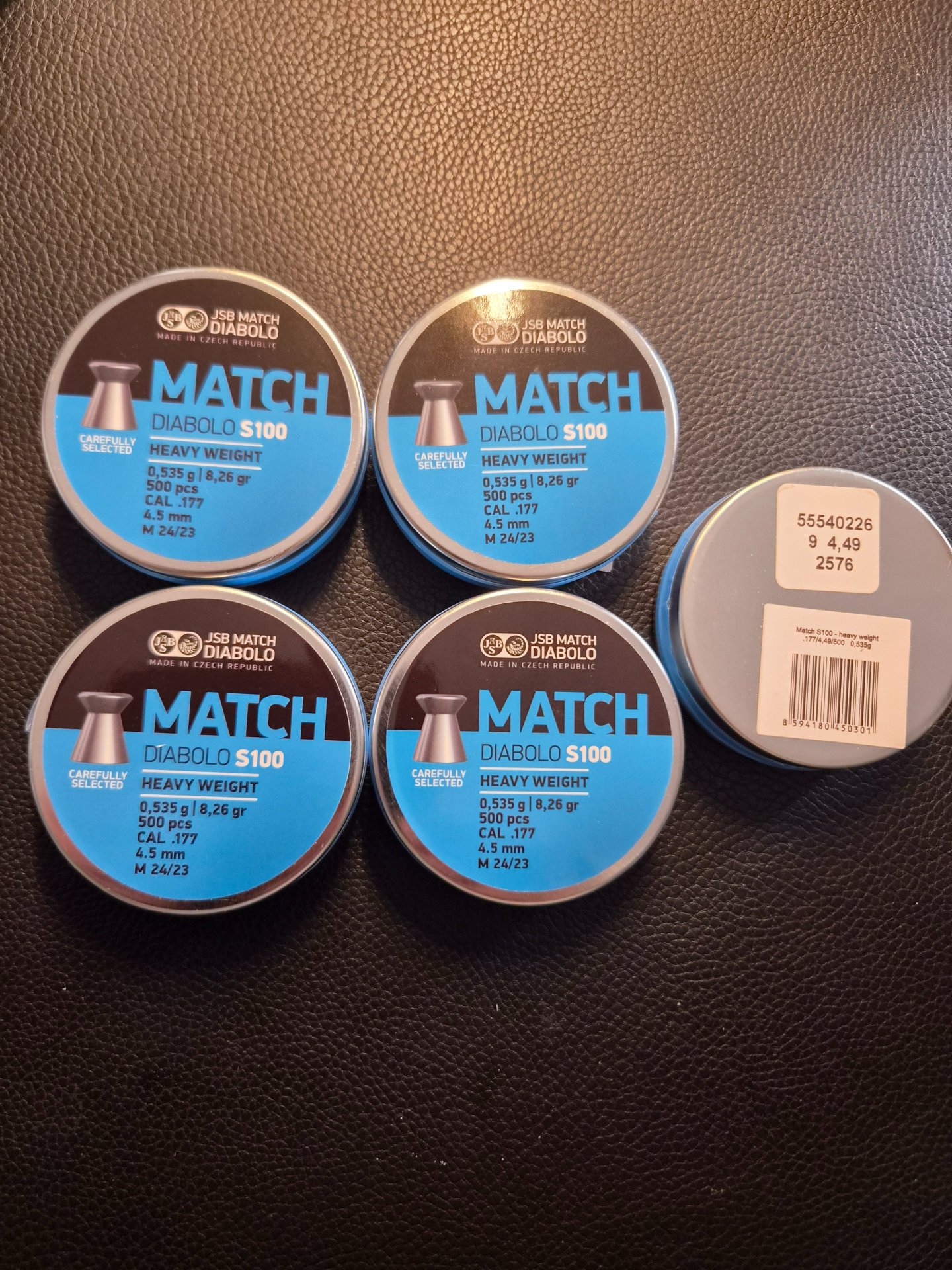 7.500 Match Diabolos JSB S100 / RWS R10 – 4,49 – OVP – Bild 2