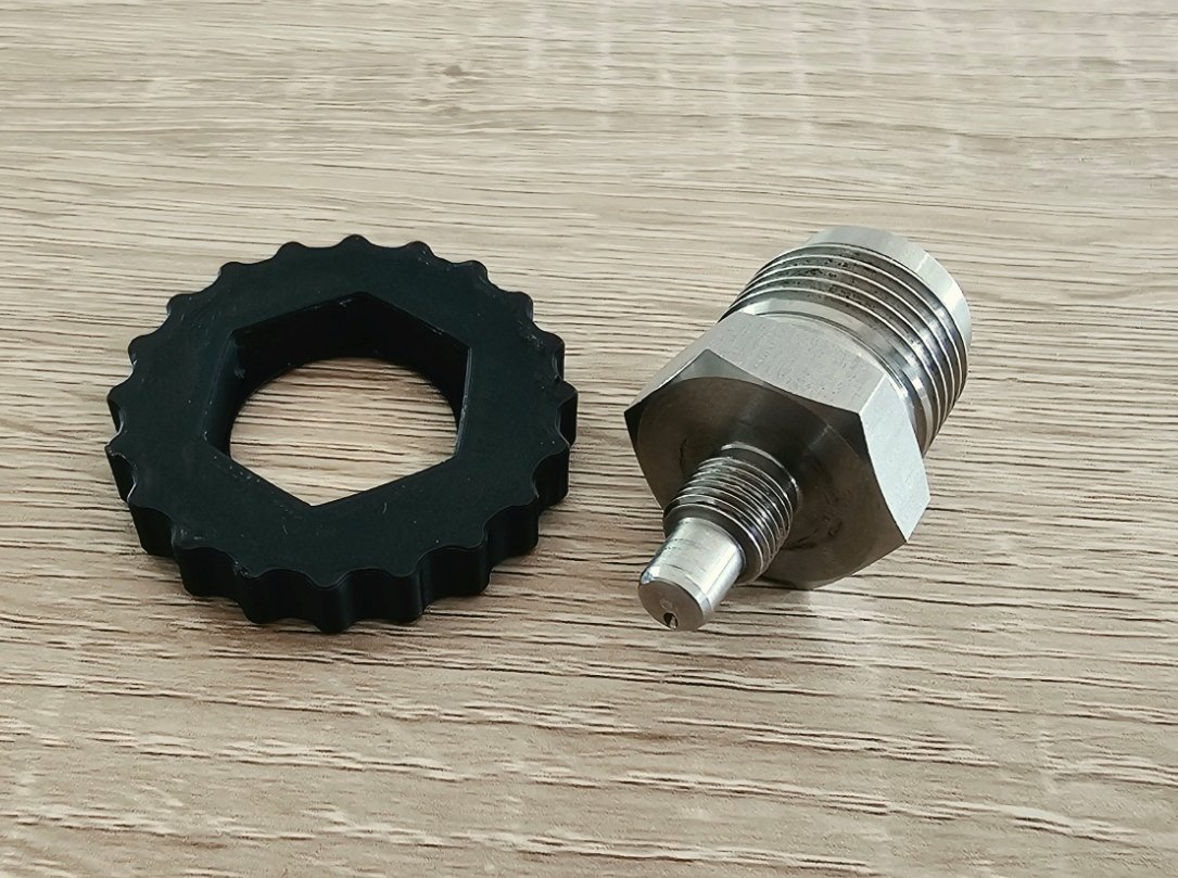 Schraubhilfe für Fülladapter / Füllstutzen Walther LP400 LP500 Hämmerli AP20 – Bild 1