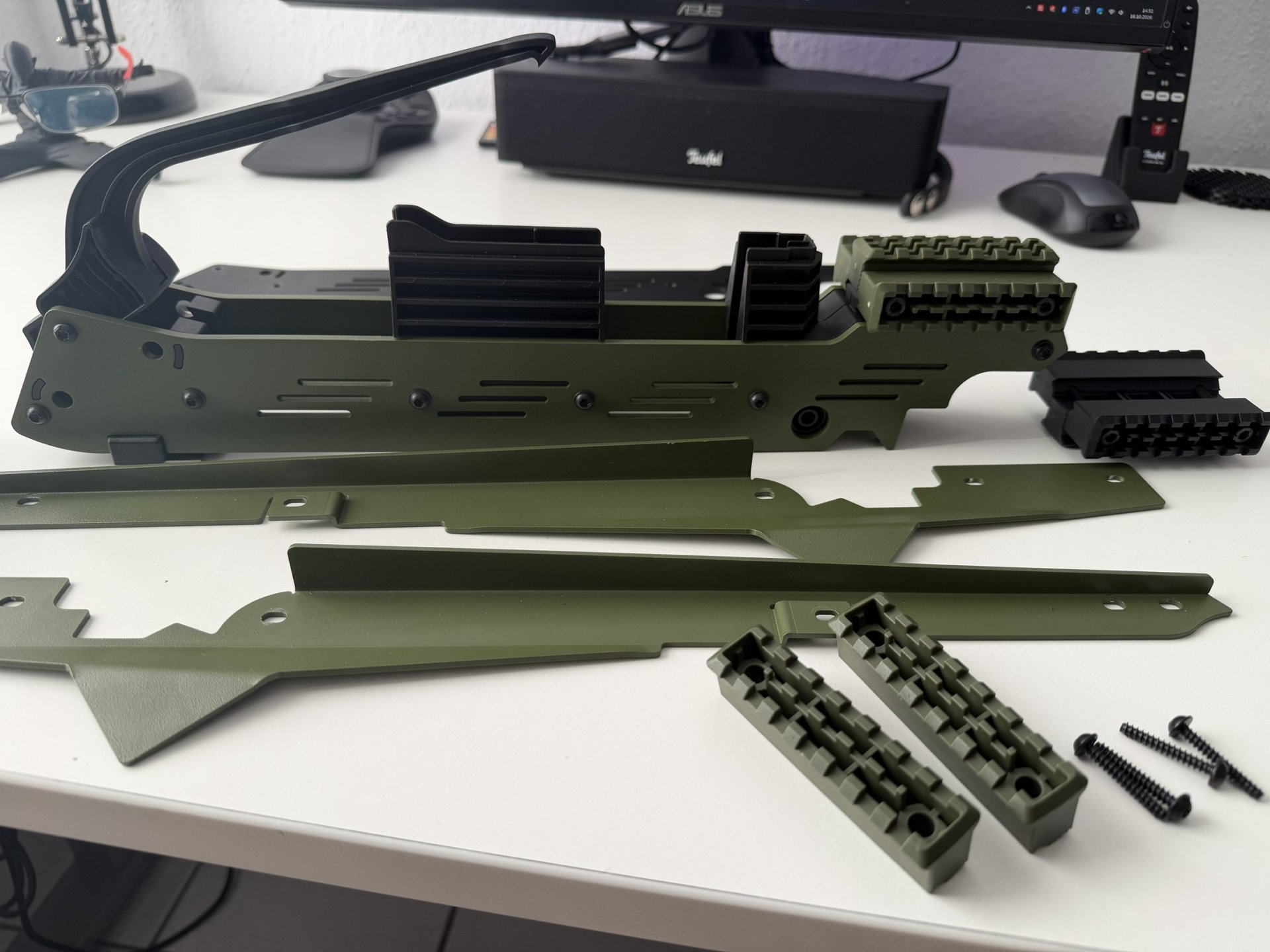 "18S Magazin + Farbkit Olivgrün für Armbrust Adder" – Bild 1