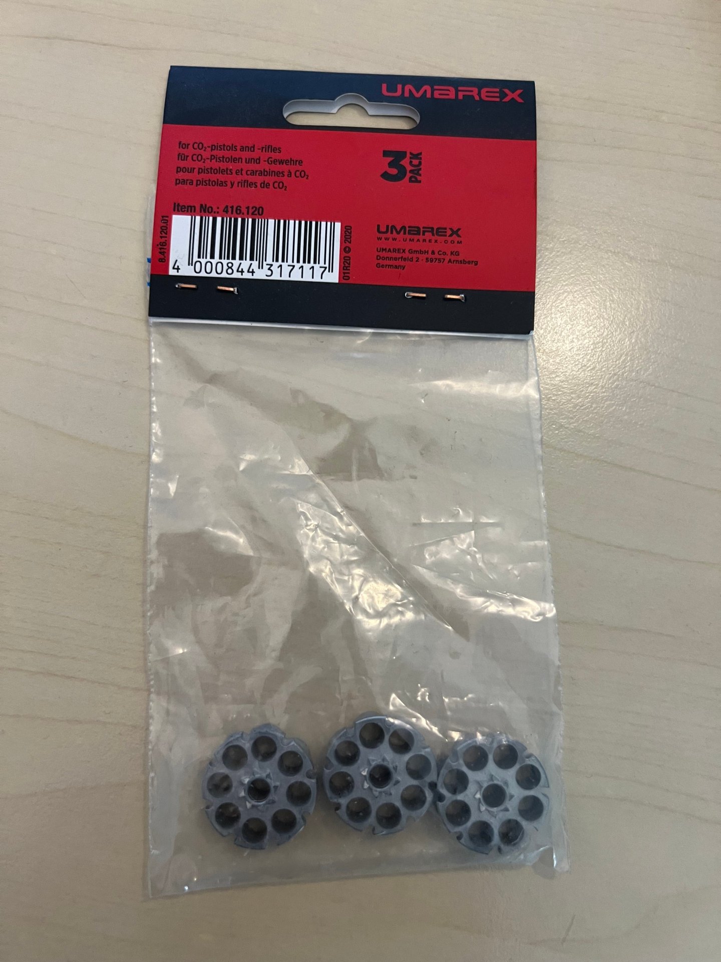 Magazine für CO2 Pistolen oder Gewehre von Umarex 4,5mm 8 schüssig – Bild 2