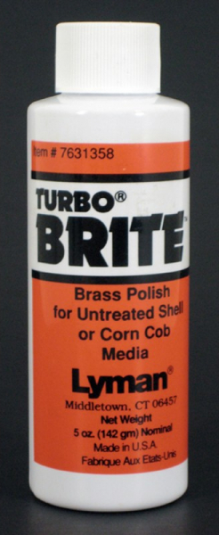 Lyman #7631358 Turbo Brite Brass Polish | Zusatz für Tumbler Granulat (Mais / Nuss) Messingpolitur – Bild 1