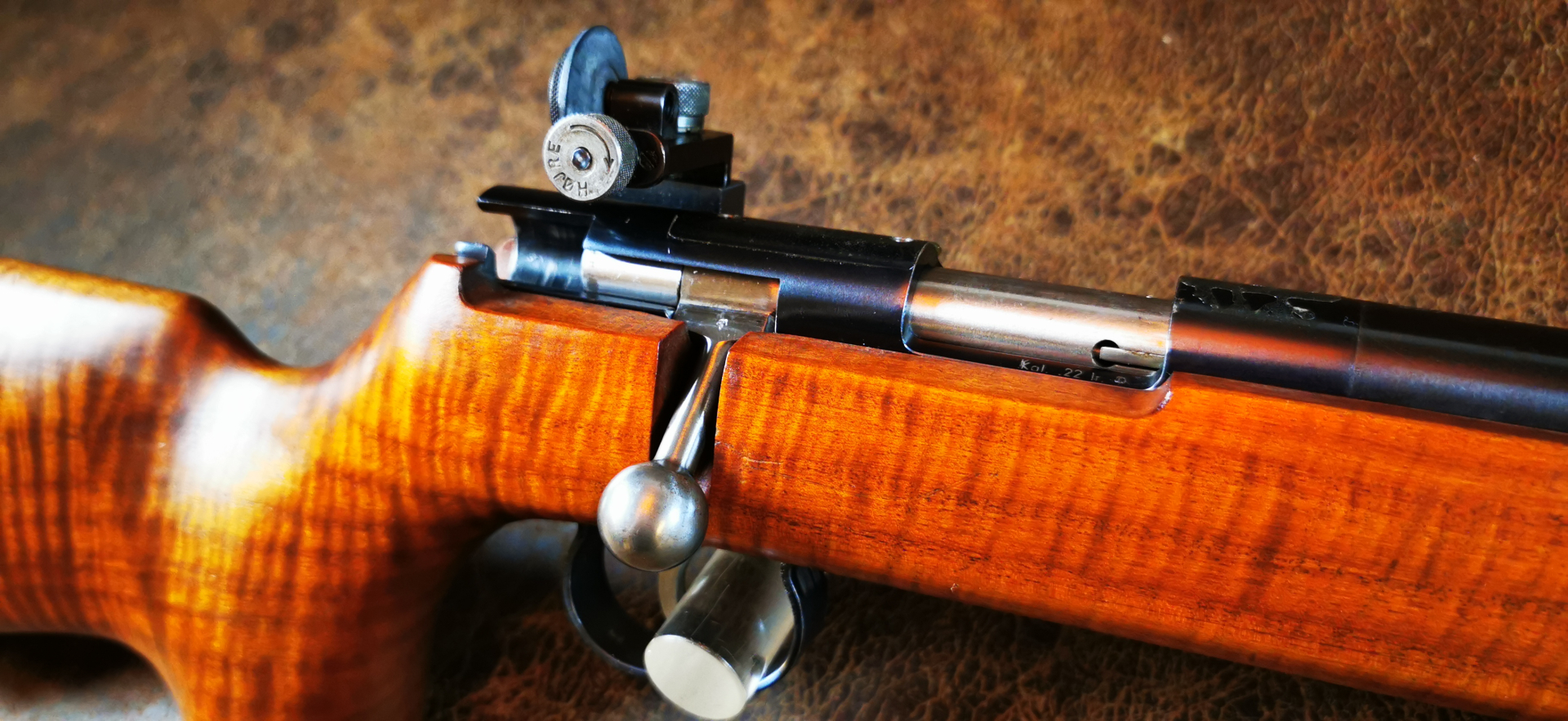 Schultz & Larsen Einzelladerbüchse Mod.M77 cal. .22lr – Bild 1