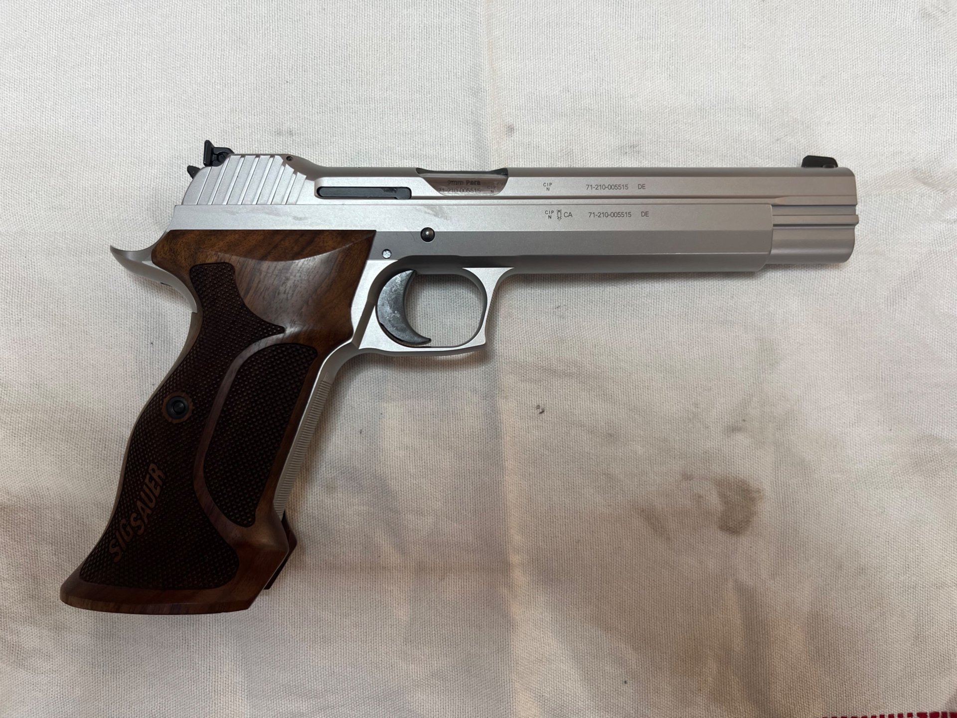 Rarität aus Eckernförde : Sig Sauer P210 Super Target 6“ Silber ( Mastershop) – Bild 8