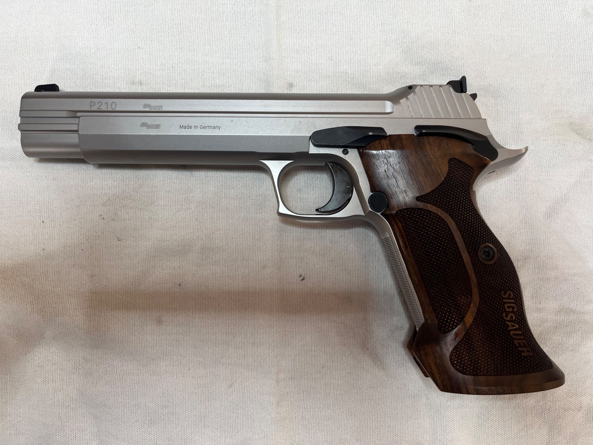 Rarität aus Eckernförde : Sig Sauer P210 Super Target 6“ Silber ( Mastershop) – Bild 6