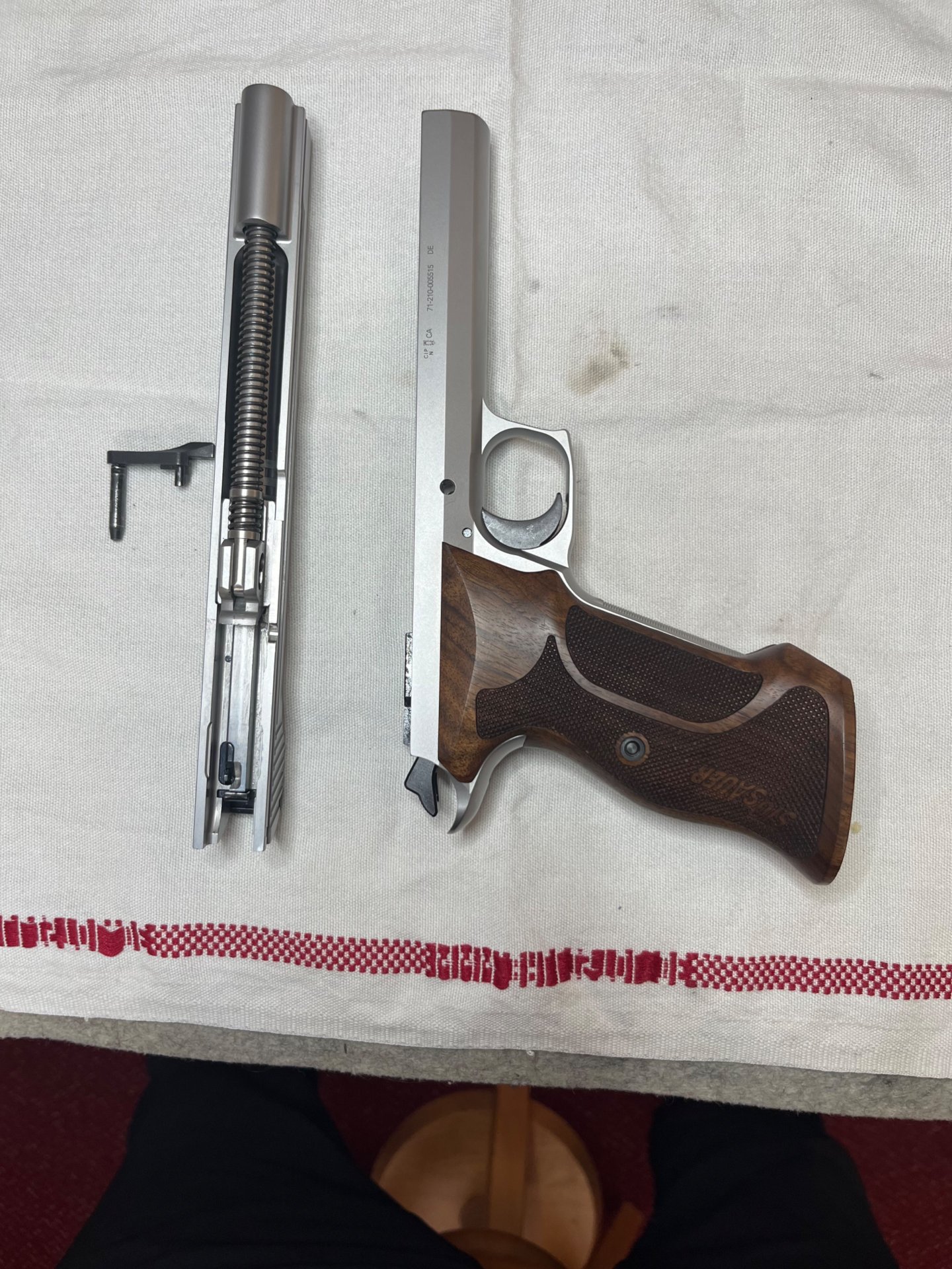 Rarität aus Eckernförde : Sig Sauer P210 Super Target 6“ Silber ( Mastershop) – Bild 10