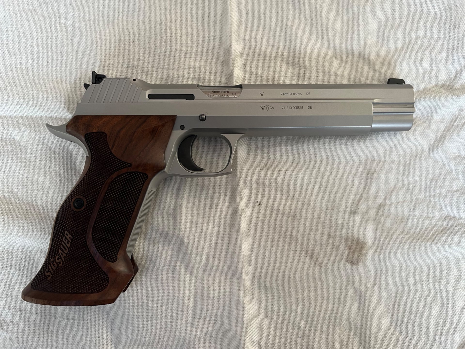 Rarität aus Eckernförde : Sig Sauer P210 Super Target 6“ Silber ( Mastershop) – Bild 7