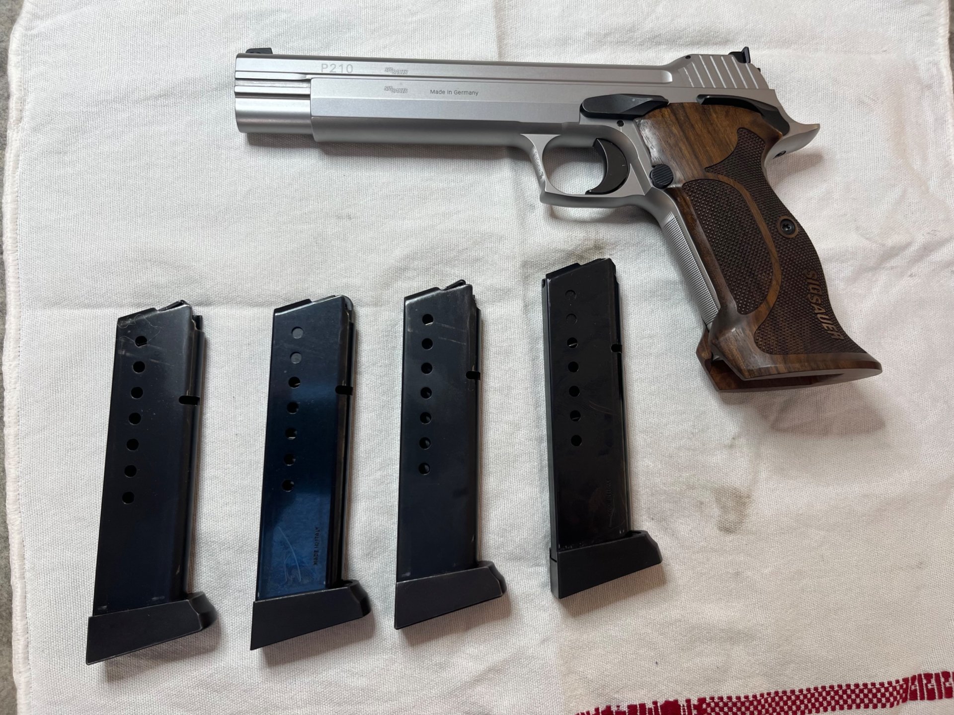 Rarität aus Eckernförde : Sig Sauer P210 Super Target 6“ Silber ( Mastershop) – Bild 5