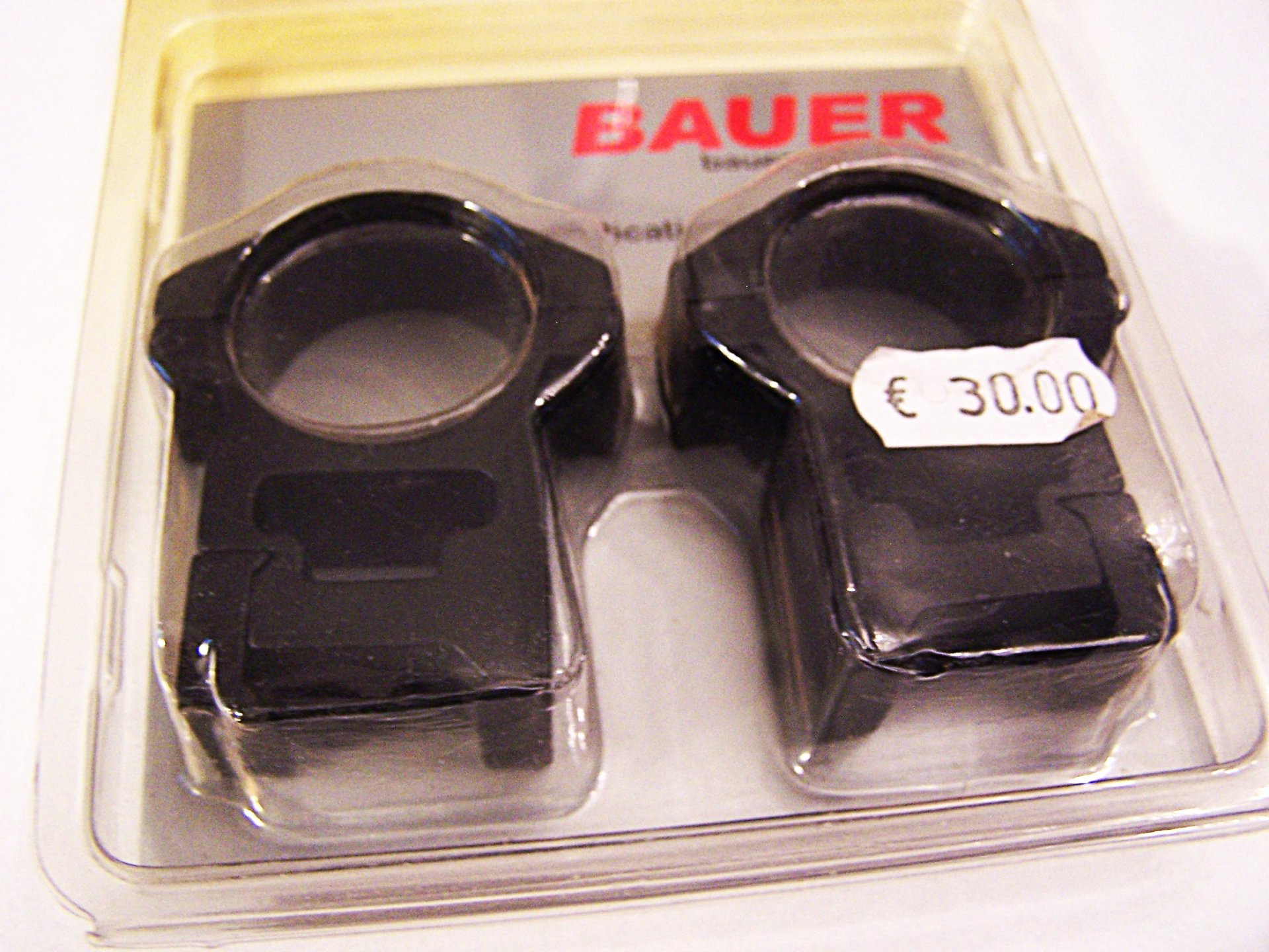 ZF Montage Bauer für Picatinny 30 mm BH ca 22 mm neu – Bild 1