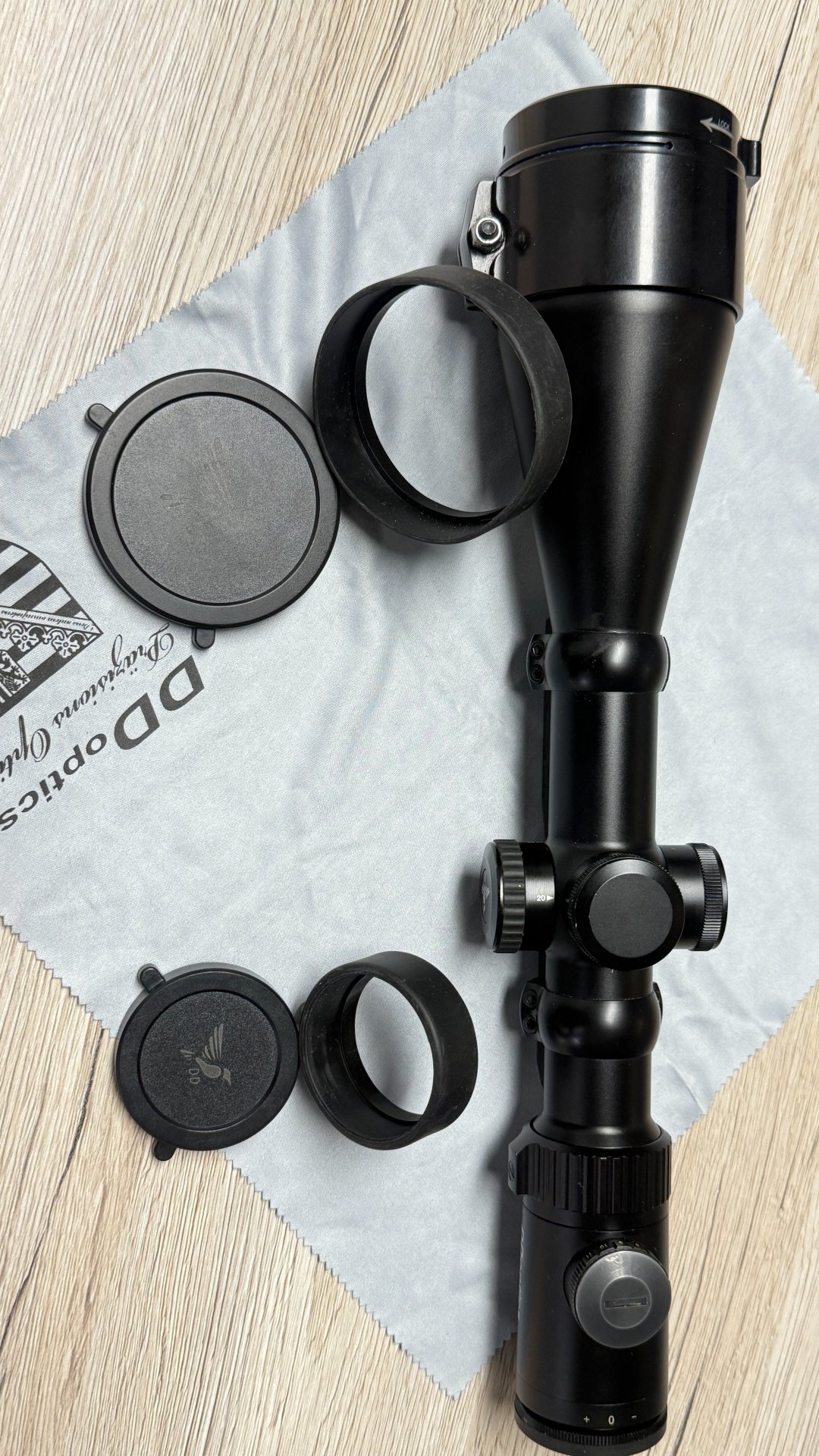 DDoptics Zielfernrohr | Nighteagle V4 2,5-10x56 | Gen3 | MRAD | A4N, iFiber – Bild 1