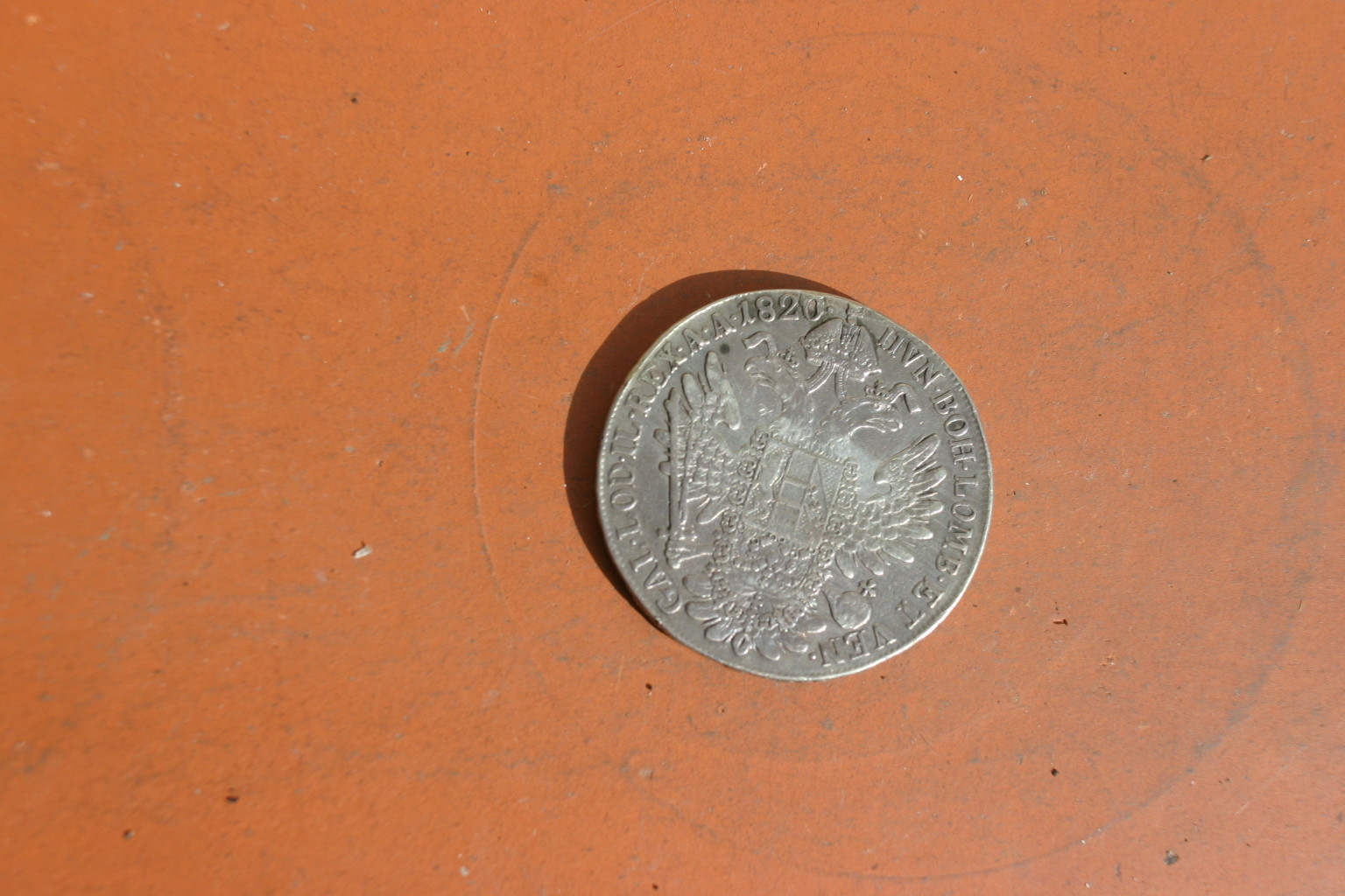 Silbermünze 1 Thaler Habsburg von 1820 Konventionsthaler – Bild 2